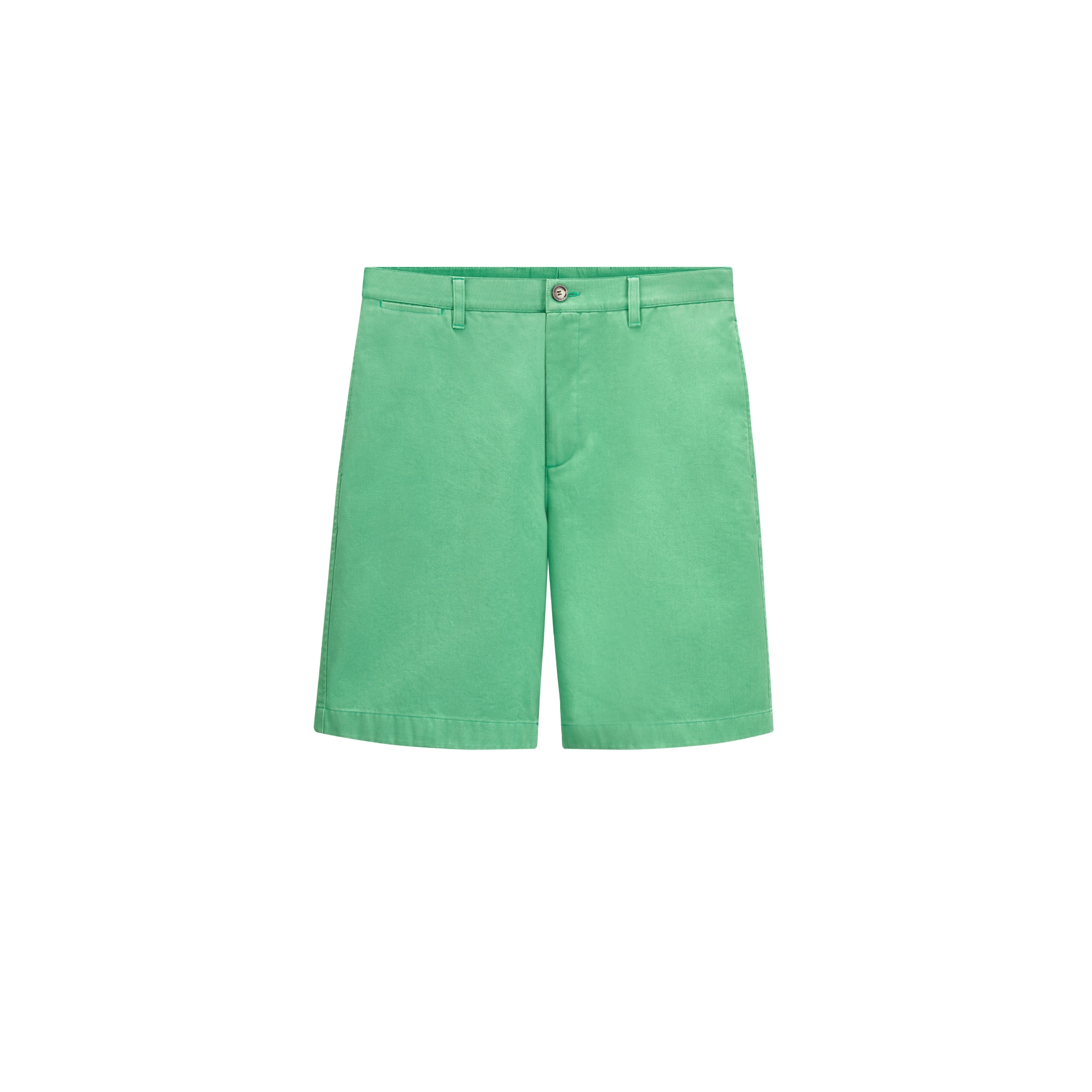  Green Cotton Gabardine