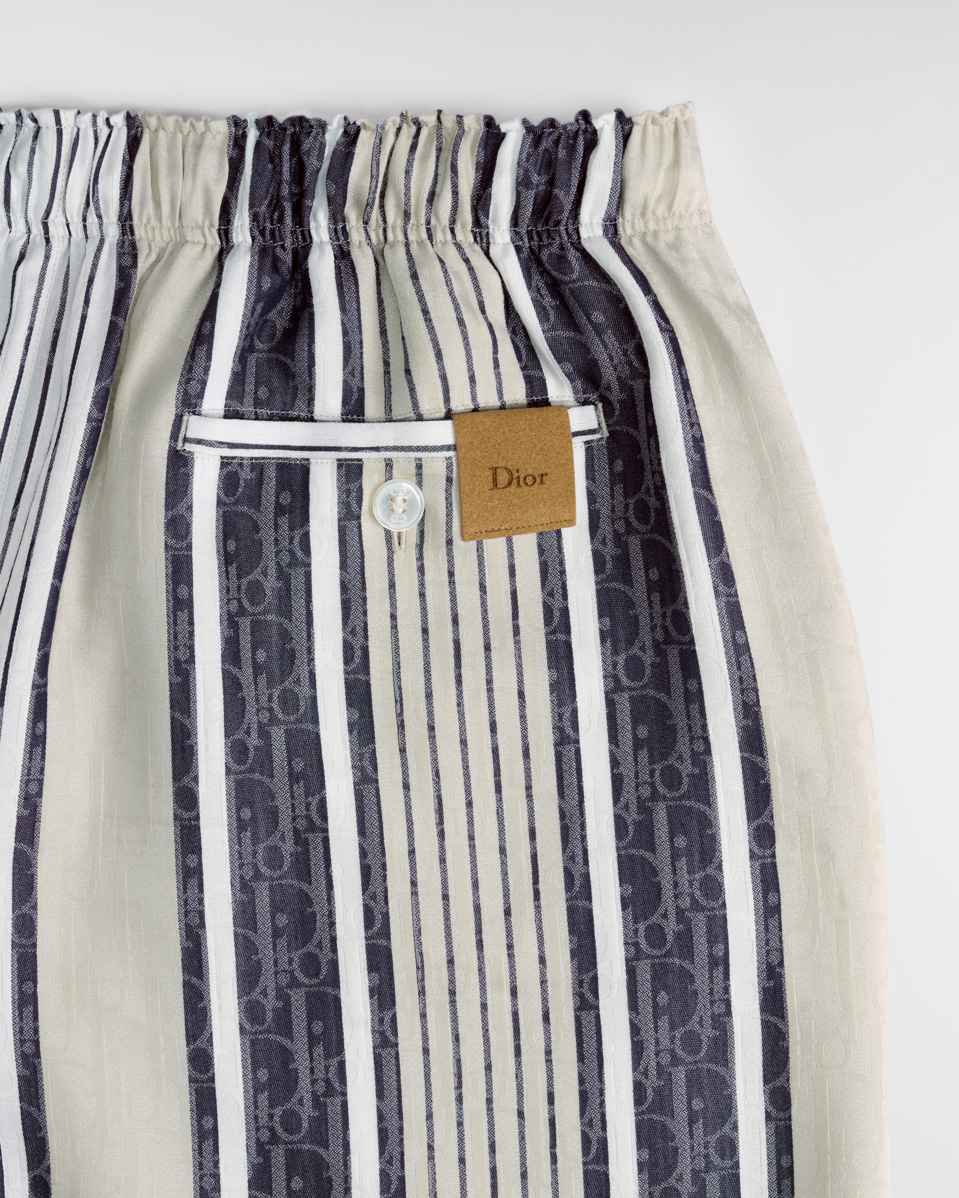 Dioriviera Dior Oblique Sun Stripes Shorts
