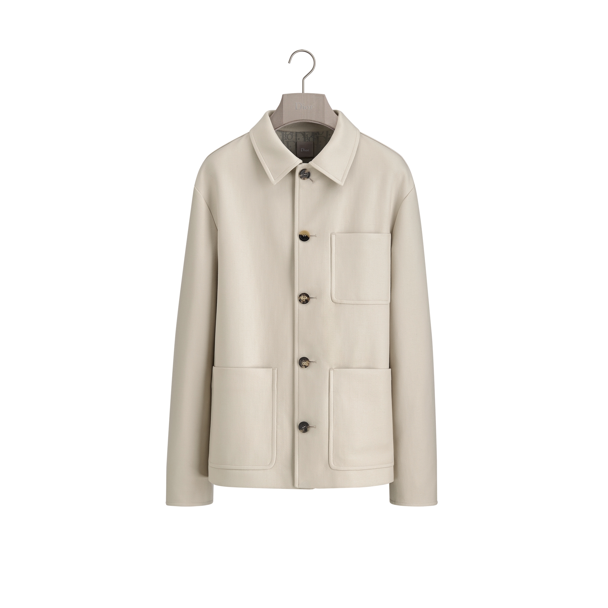  Jacquard de algodón reversible beige