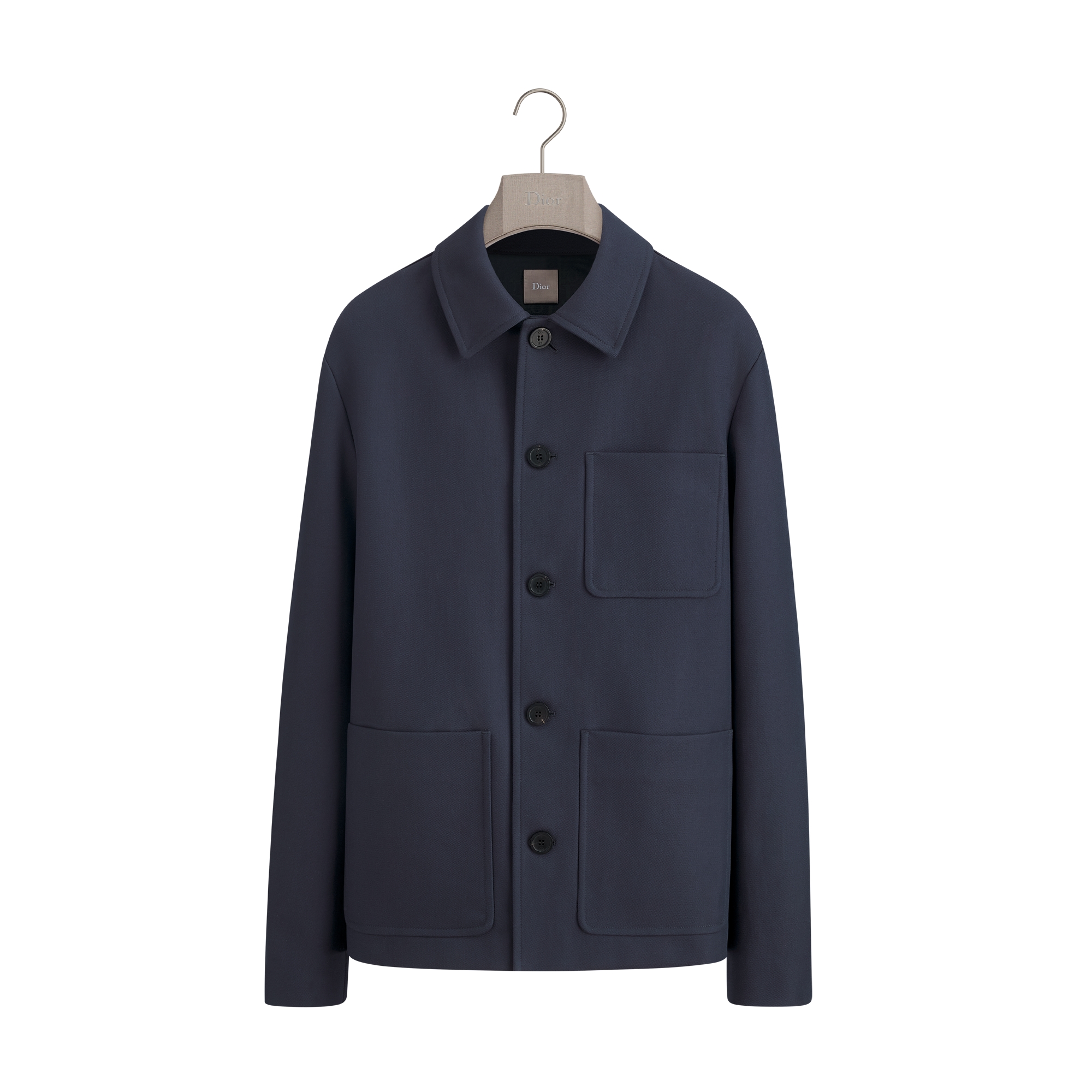  Blue Double-Sided Cotton Jacquard