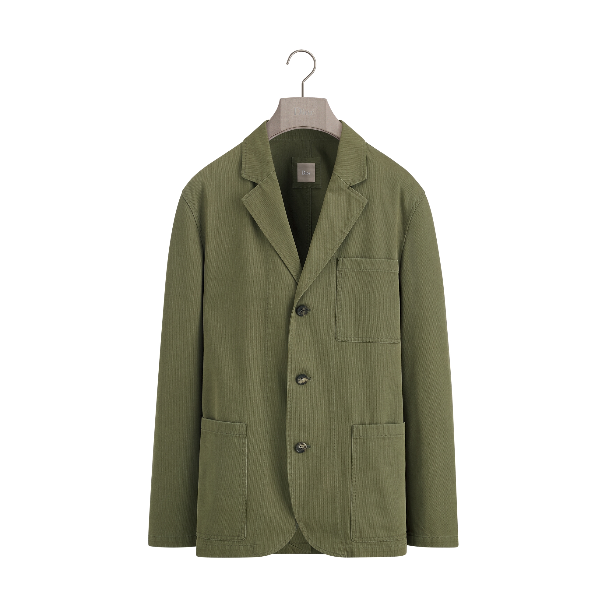 Workwear Jacket Khaki Cotton Gabardine E01