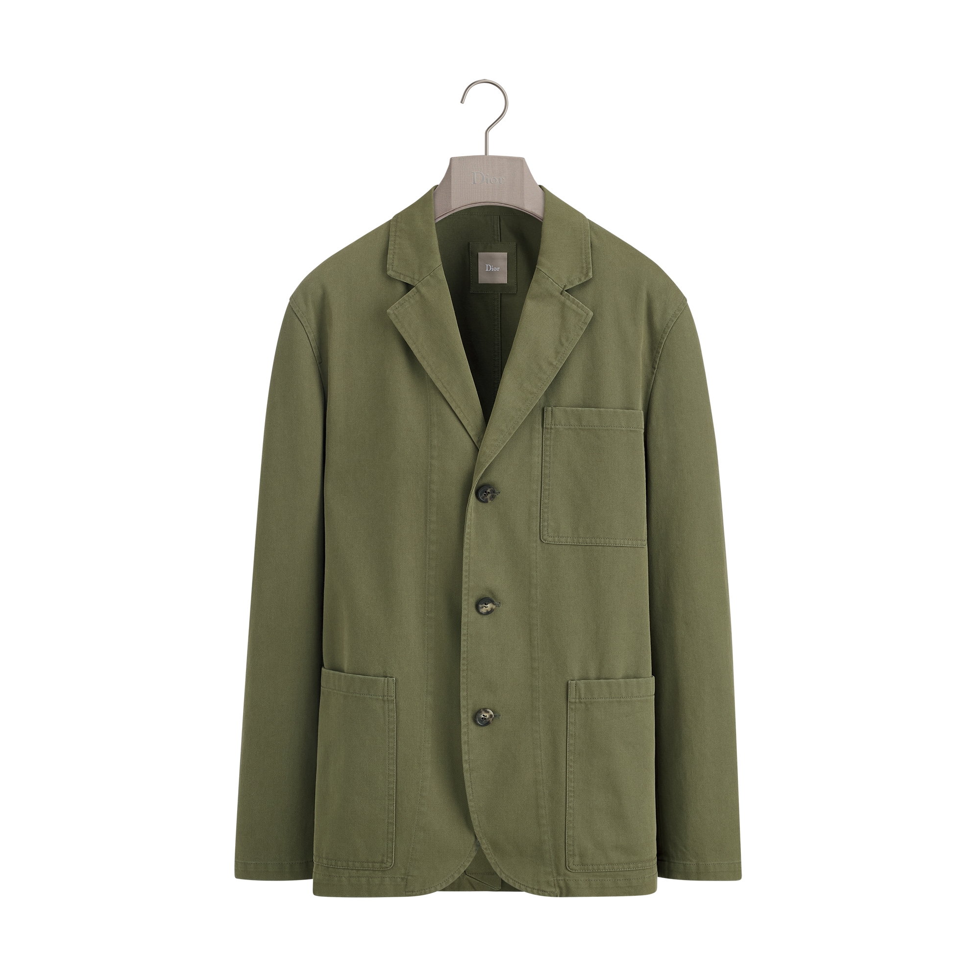 Workwear Jacket Khaki Cotton Gabardine E01