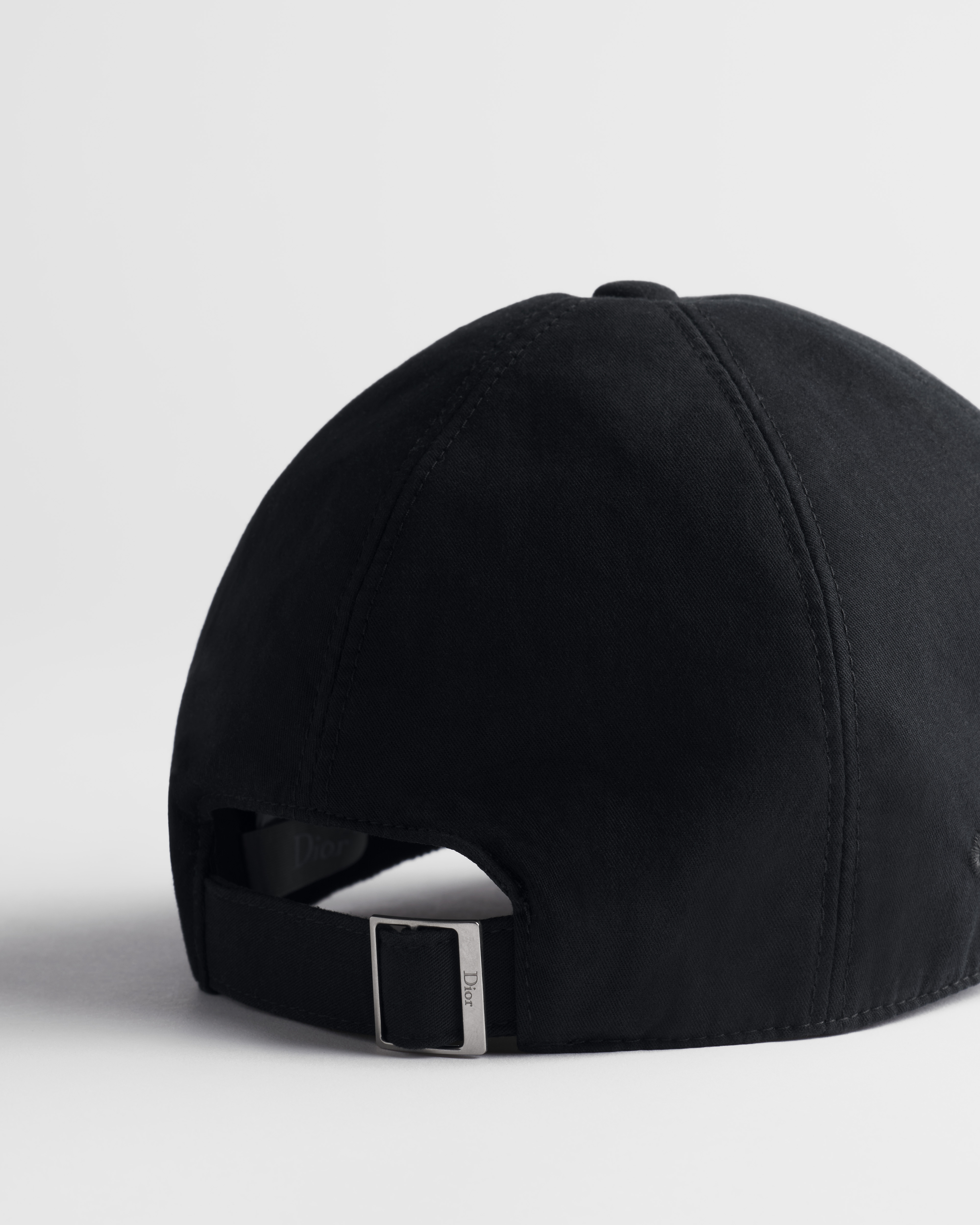 Dior Crafty Cap Black Cotton Canvas | DIOR FI