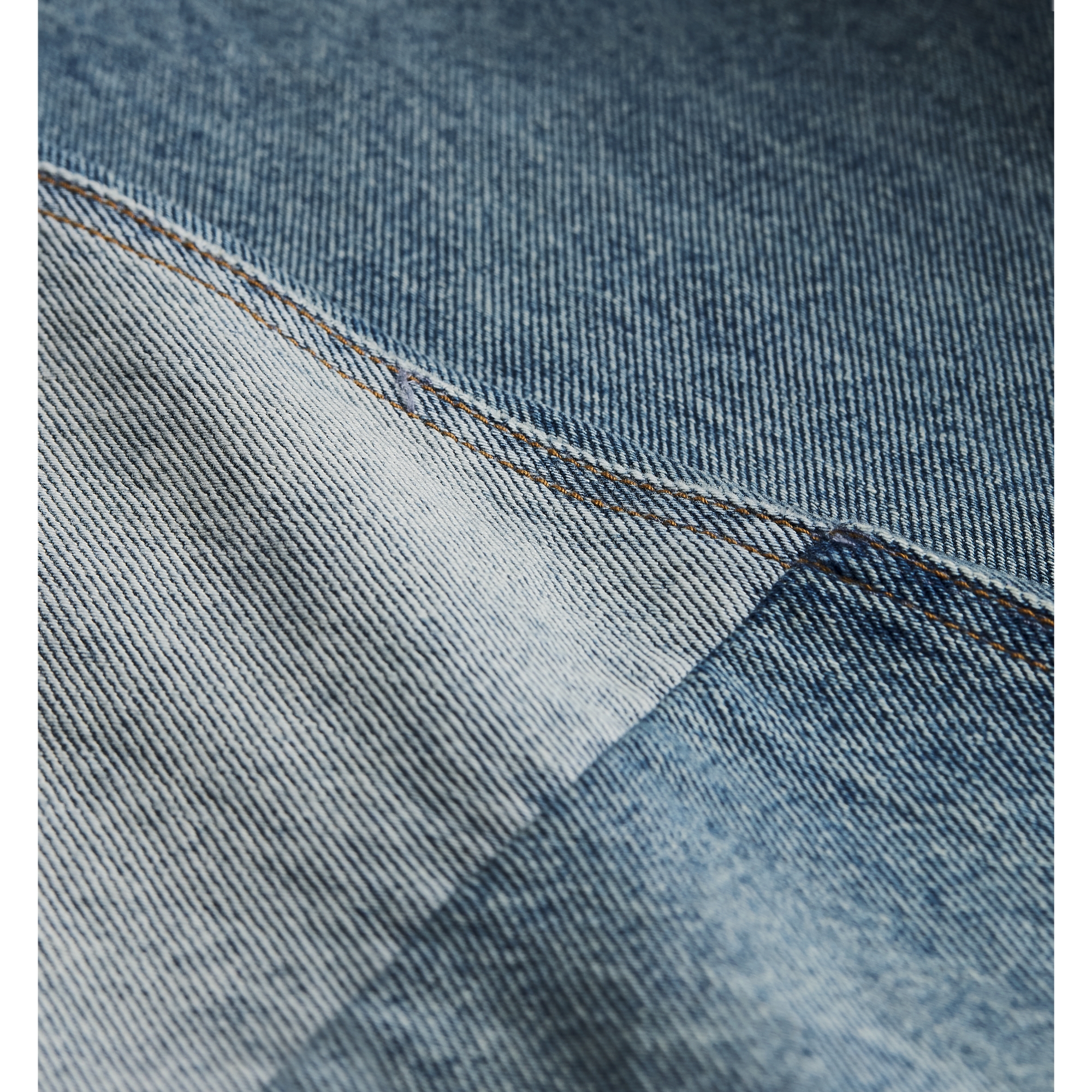 Long Regular Jeans Blue Cotton Twill E10