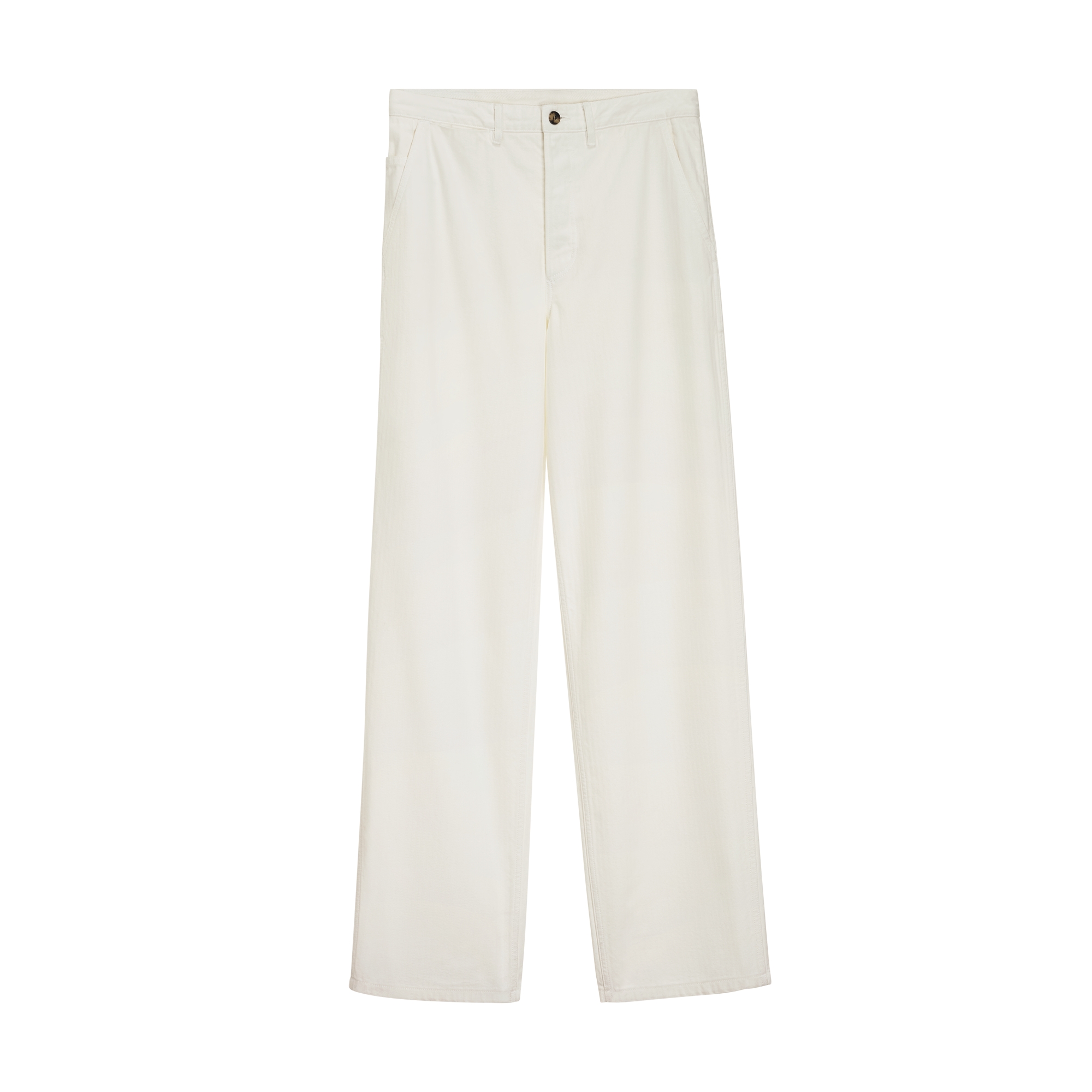 Carpenter Jeans White Cotton E01