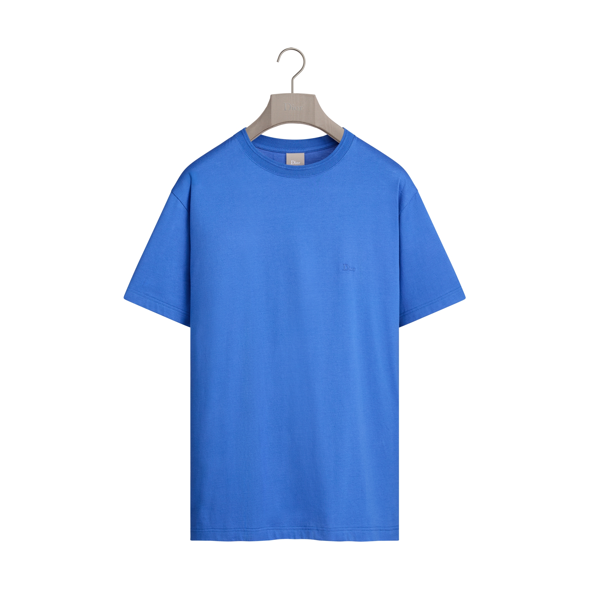  Jersey de coton Sea Island bleu