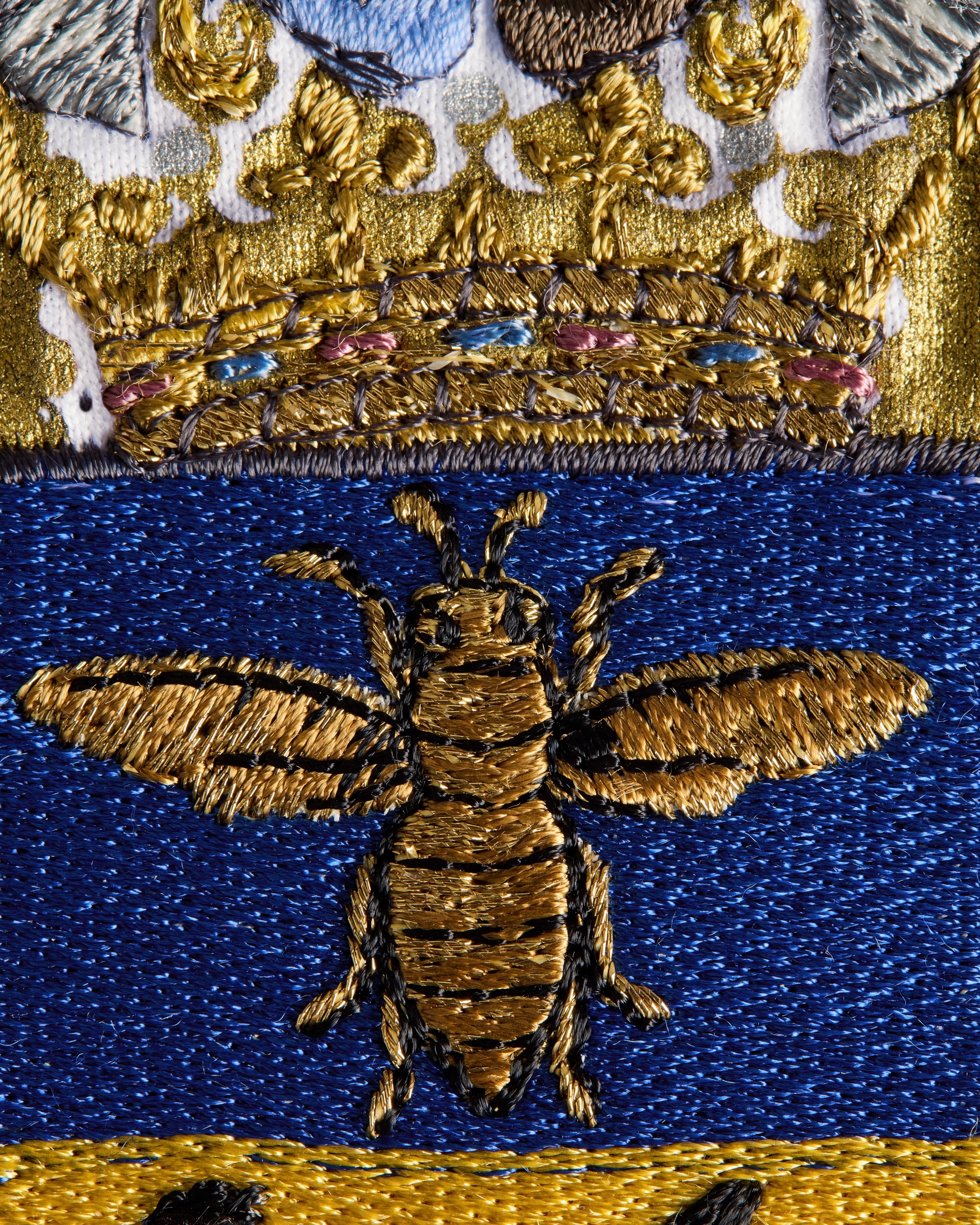 T-Shirt with Dior Blason Embroidery, Relaxed Fit