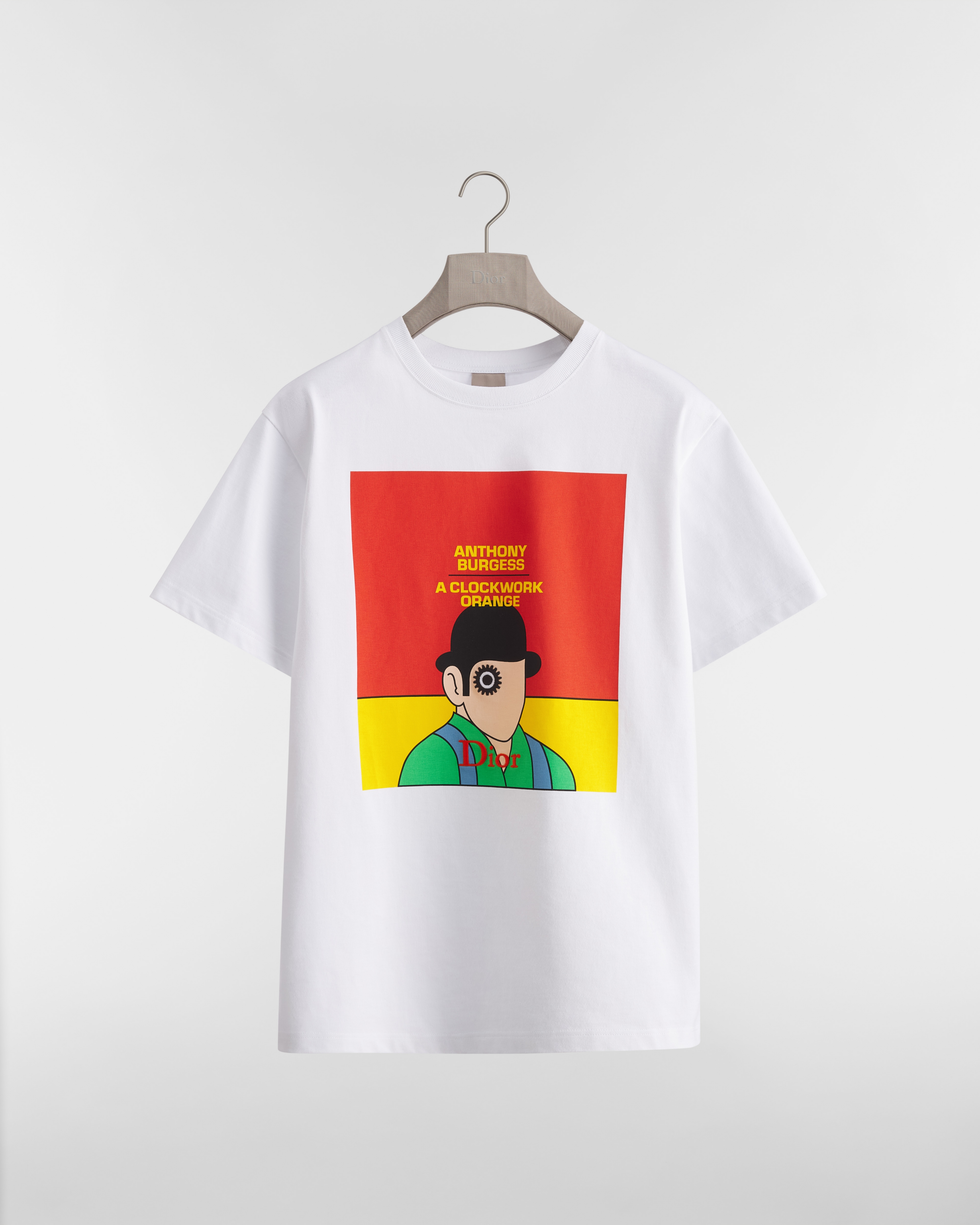 T-Shirt with Book Cover Print, Relaxed Fit