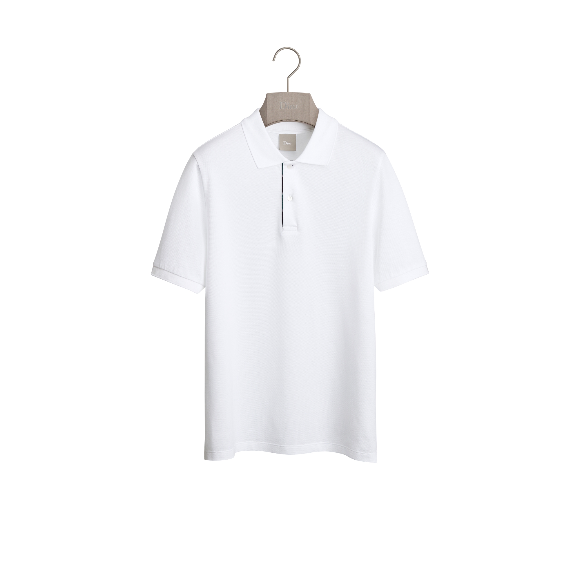  Piqué de coton blanc