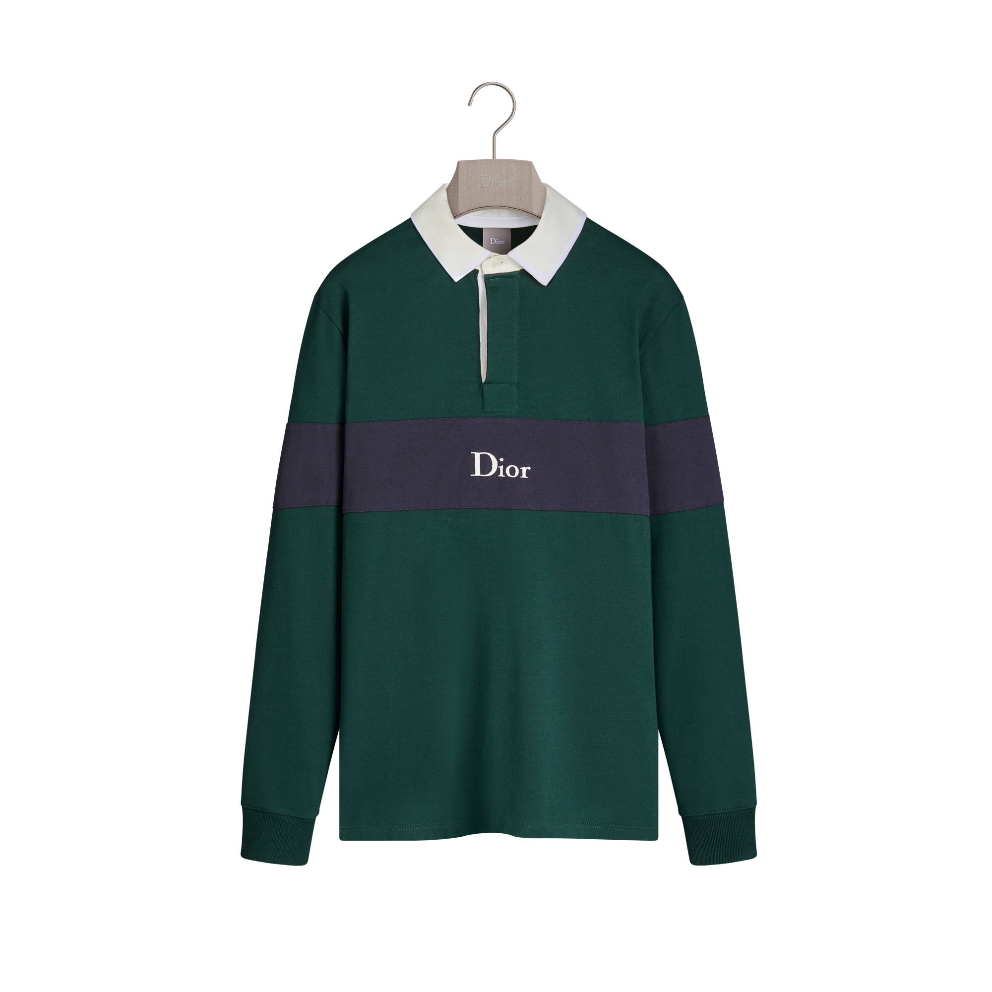 DIOR | ロングスリーブ ポロシャツ (リラックス フィット) コットン