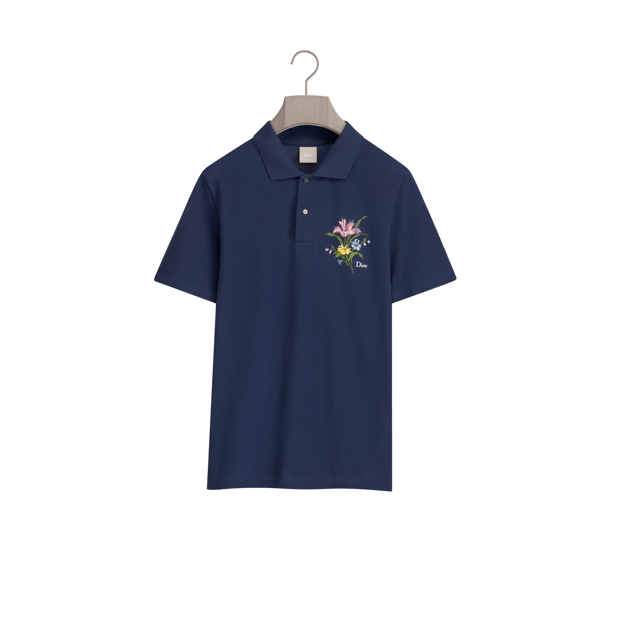  Blue Cotton Piqué