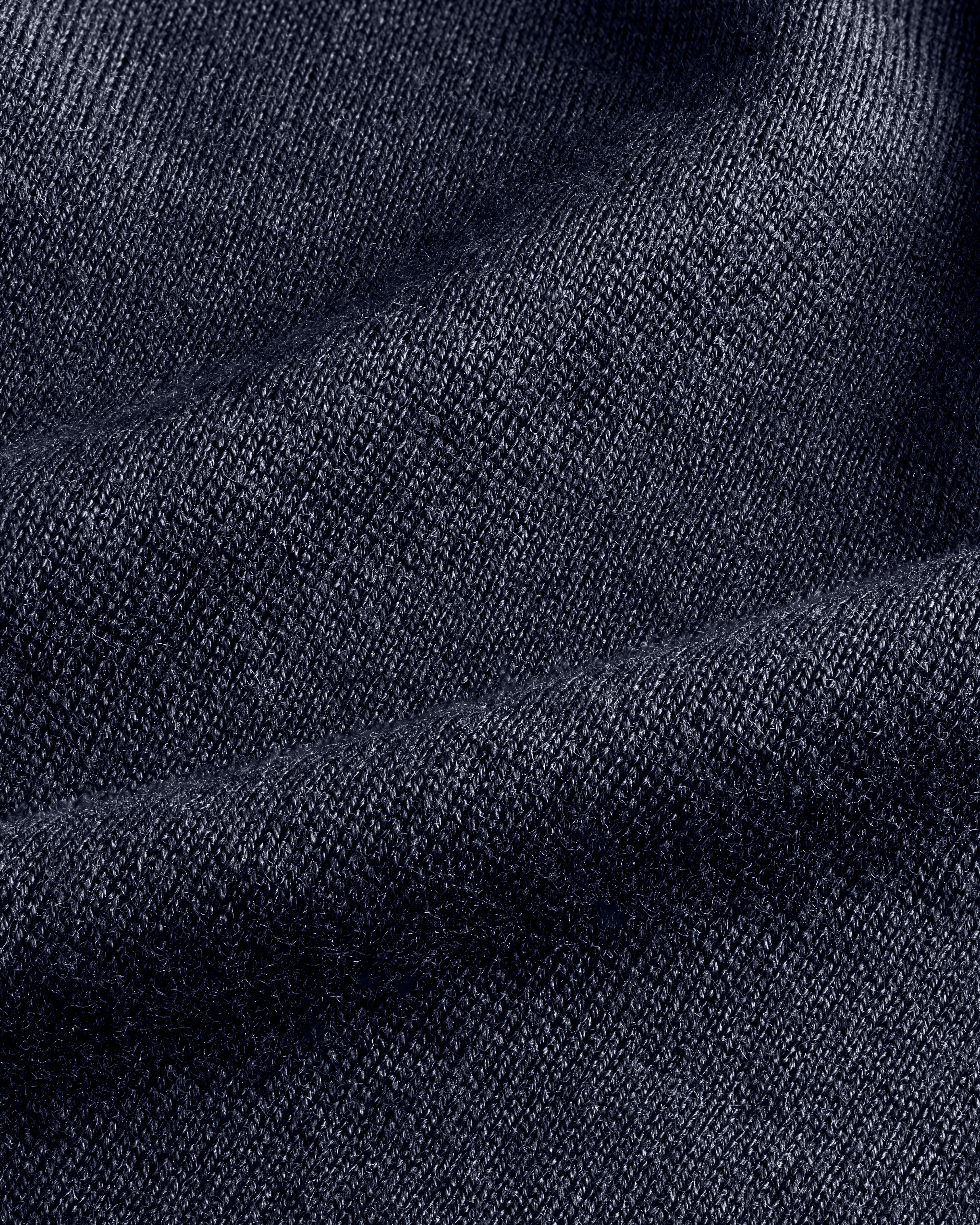 Maglione con ricamo Dior, vestibilità regolare Jersey di lana e seta blu E10