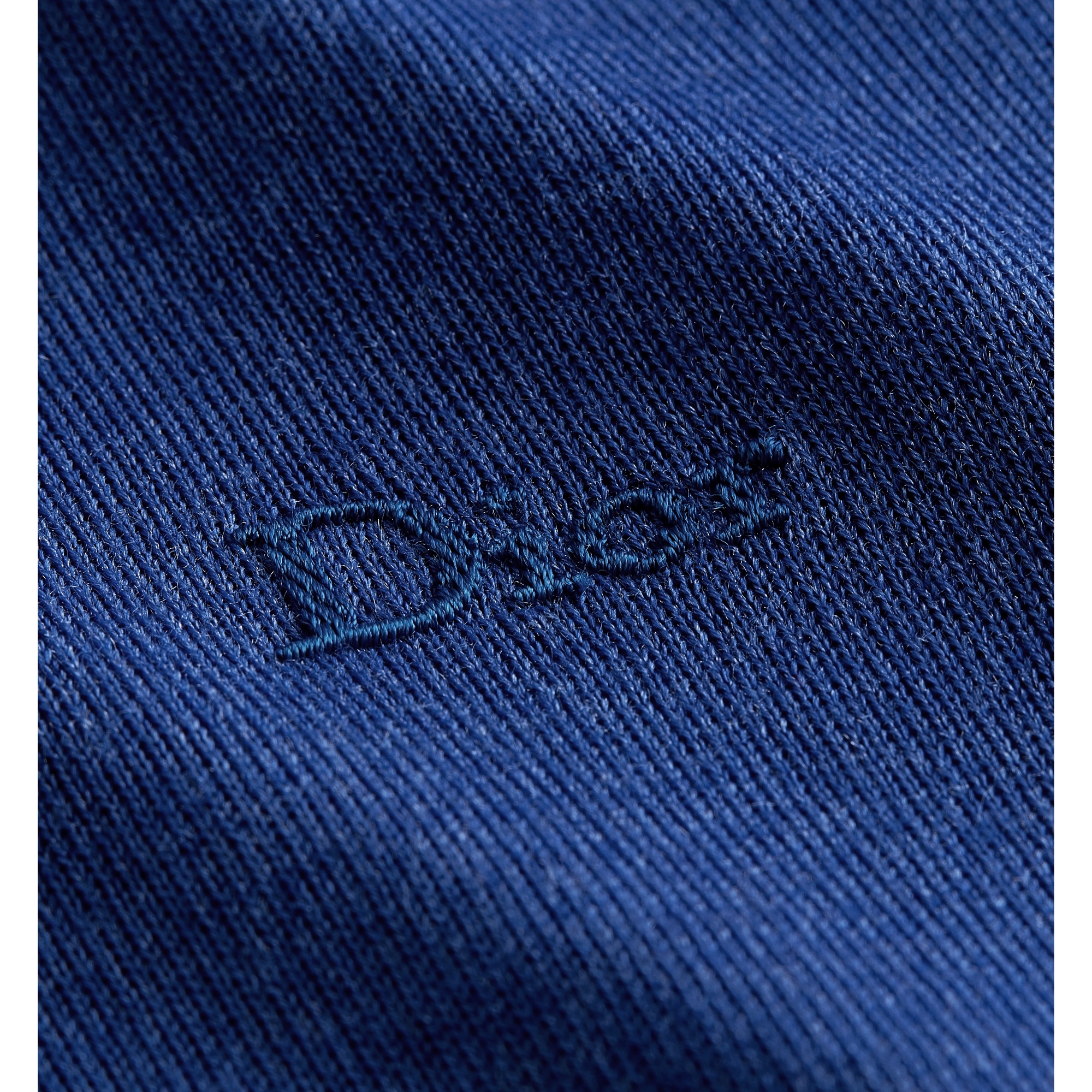  Woll- und Seidenstrick in Blau