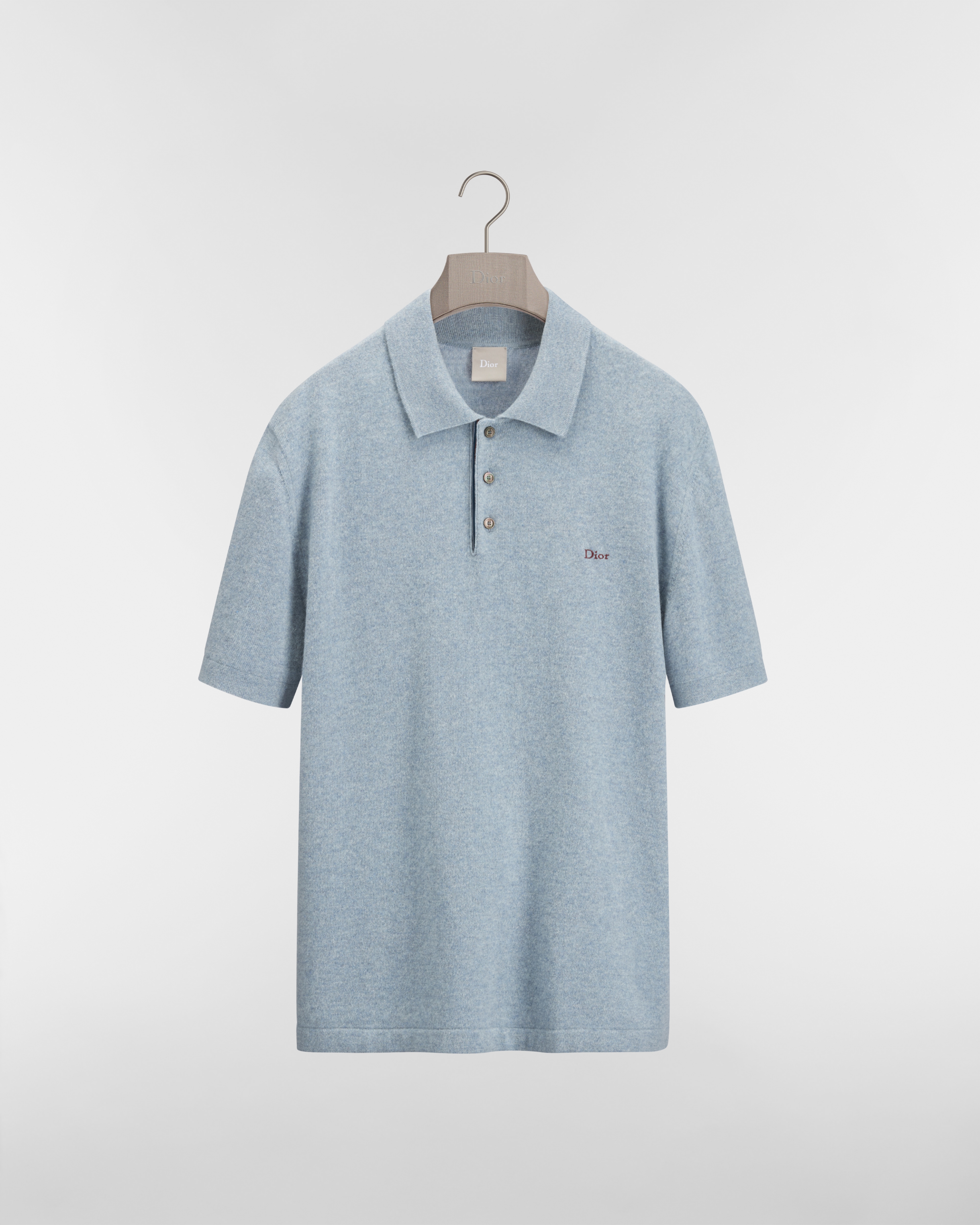 Polo Shirt with Dior Embroidery, Regular Fit