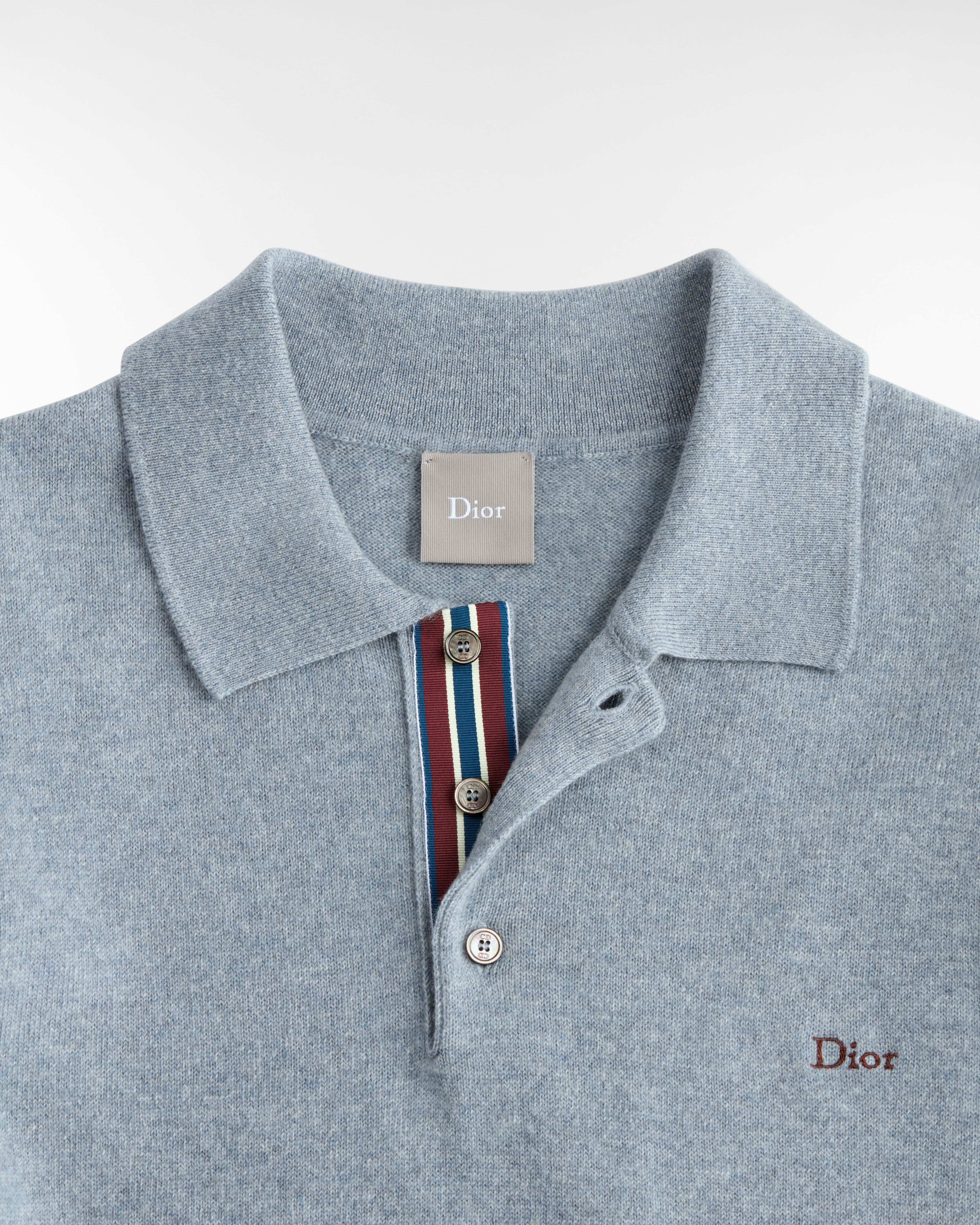 Polo Shirt with Dior Embroidery, Regular Fit
