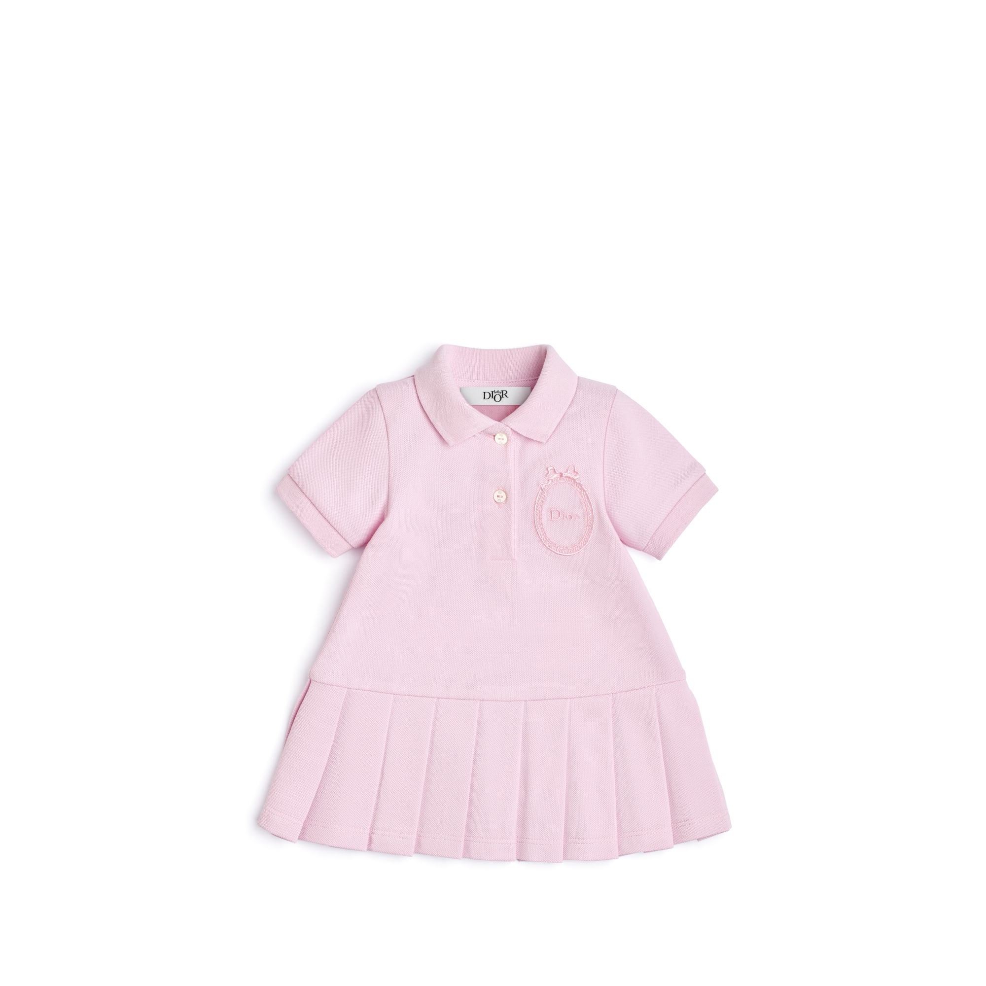 Baby Tennis Dress Lilac Cotton Piqué E01