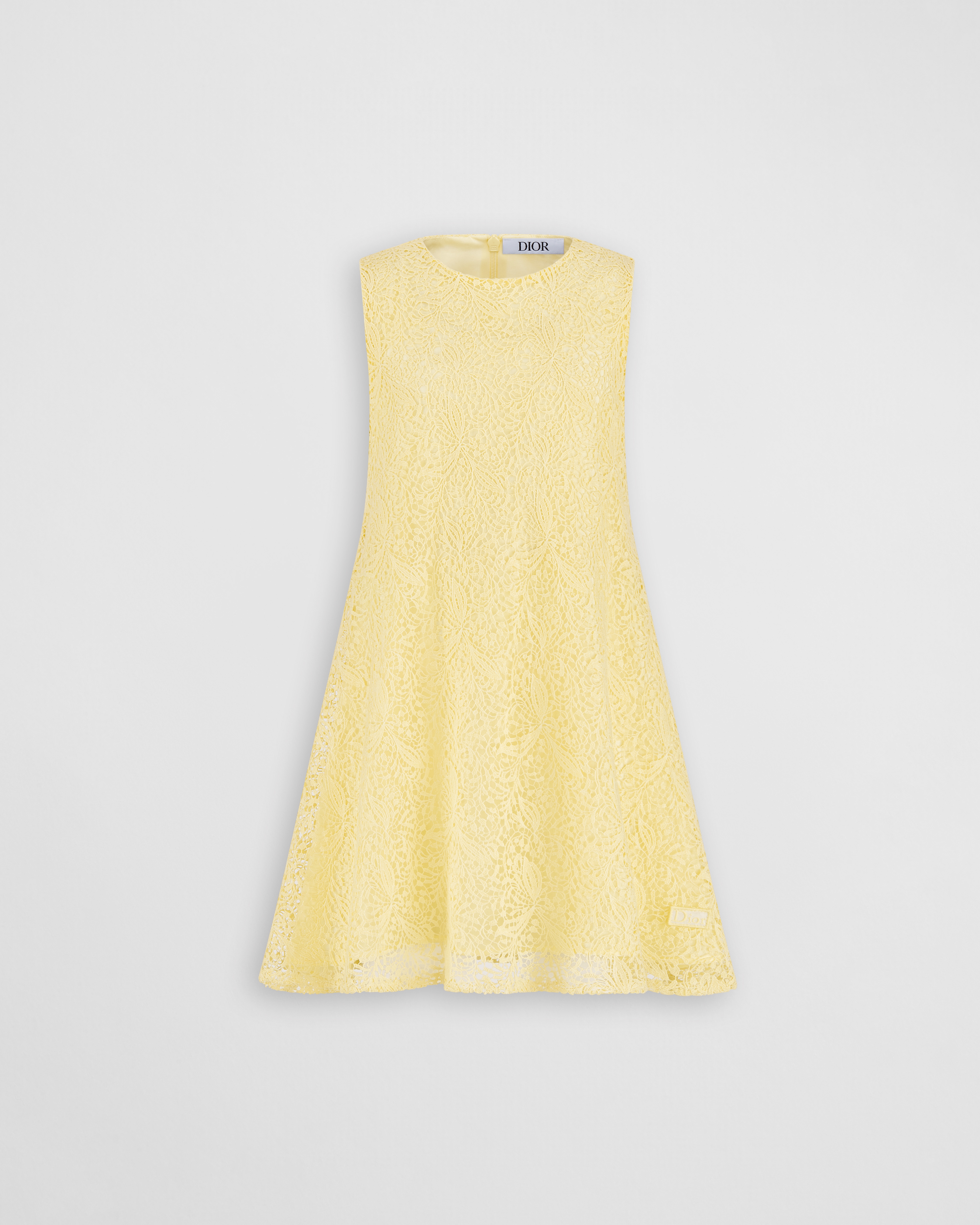 キッズ フレアドレス コットンギピュール E01