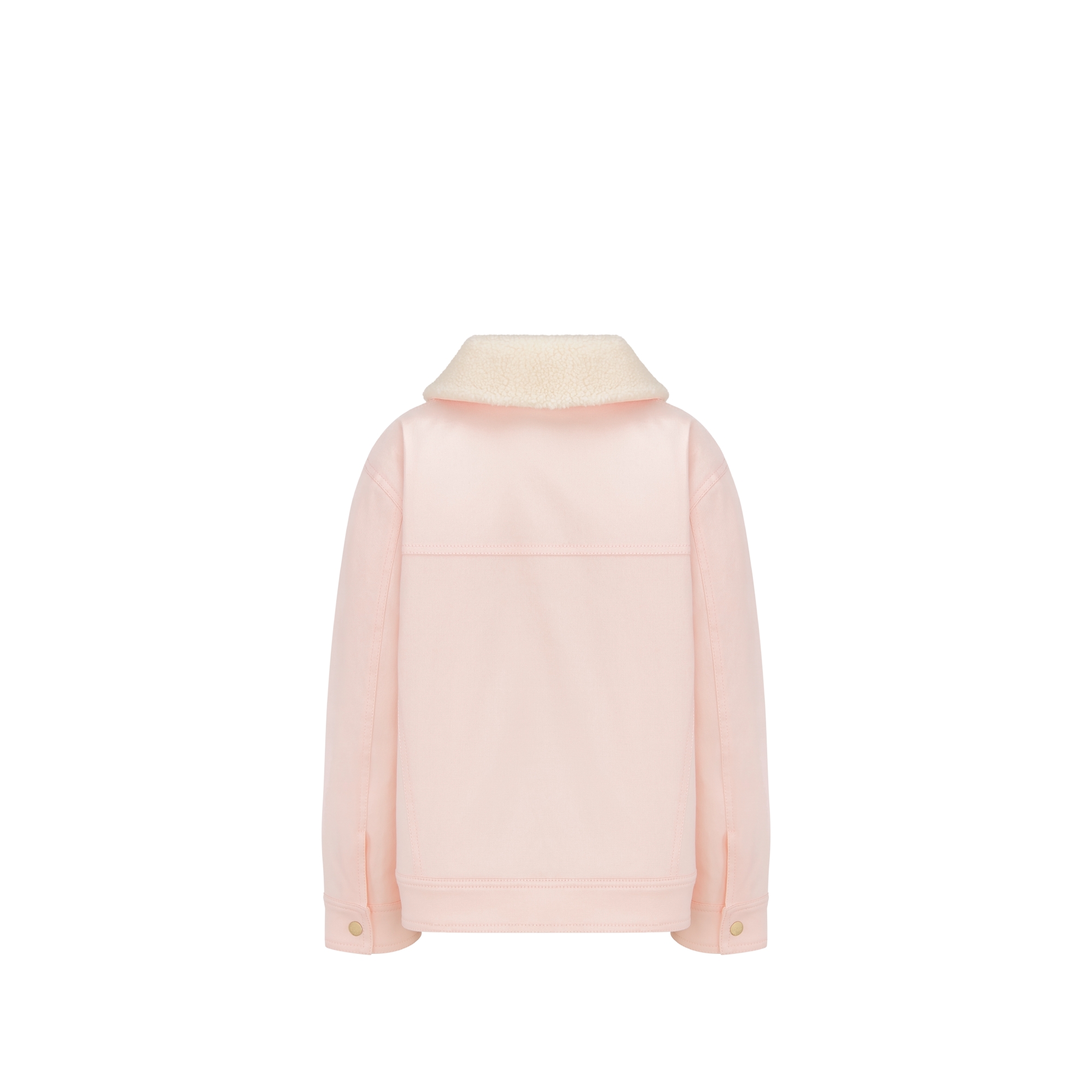 Kids' Jacket Pale Pink Cotton Gabardine E08