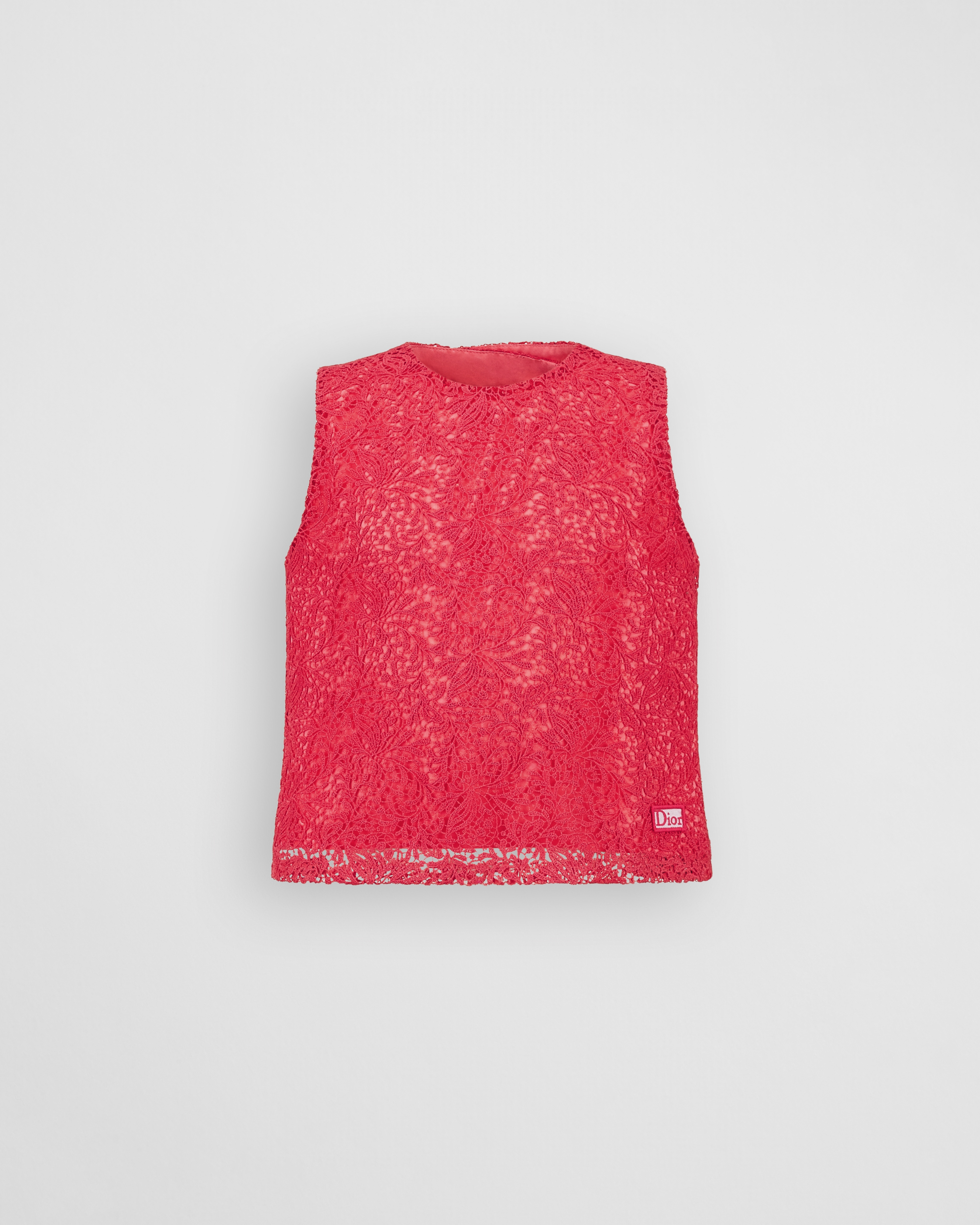 キッズ ノースリーブトップス コットンギピュール E01