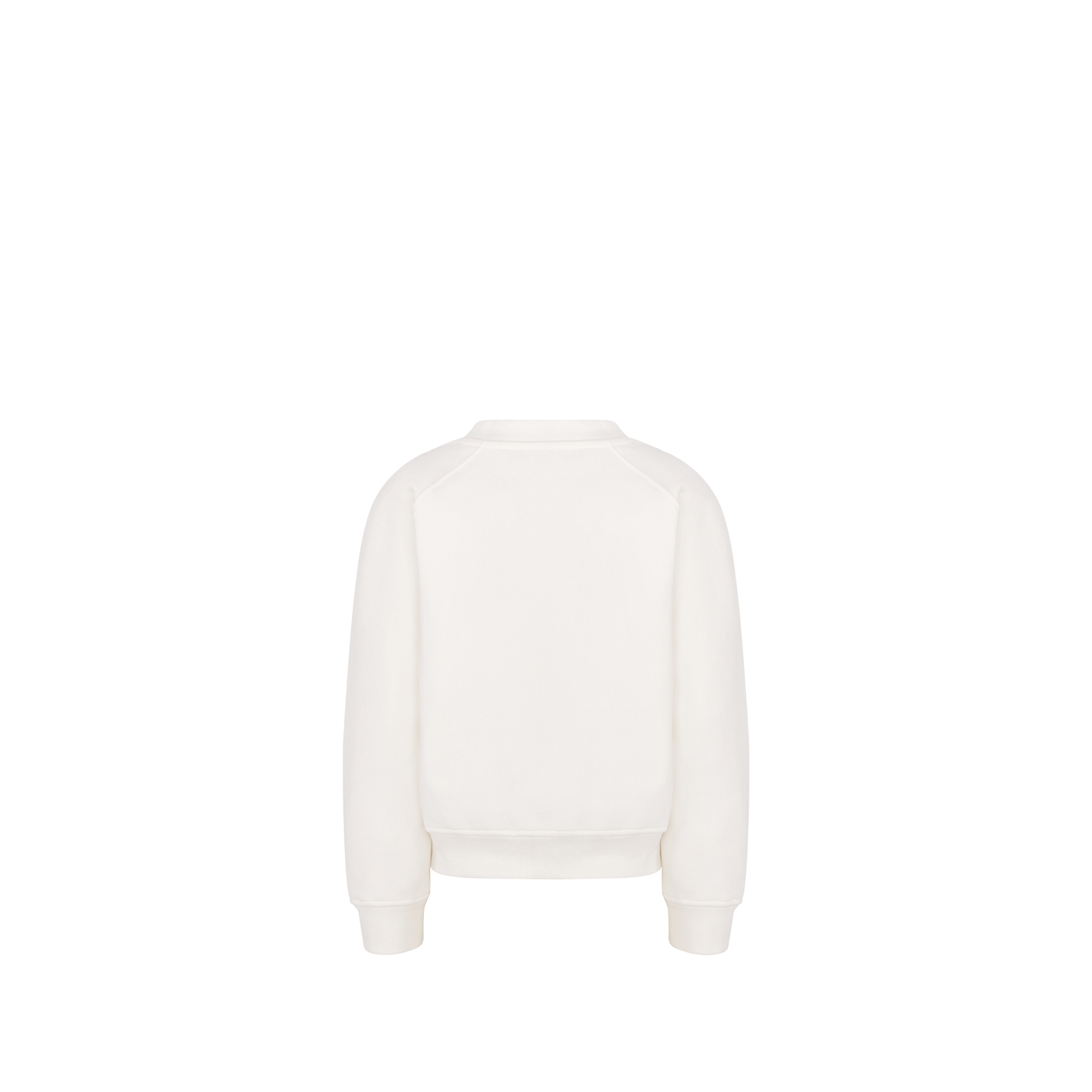Kids' Sweatshirt Ivory Brushed Cotton Fleece E08