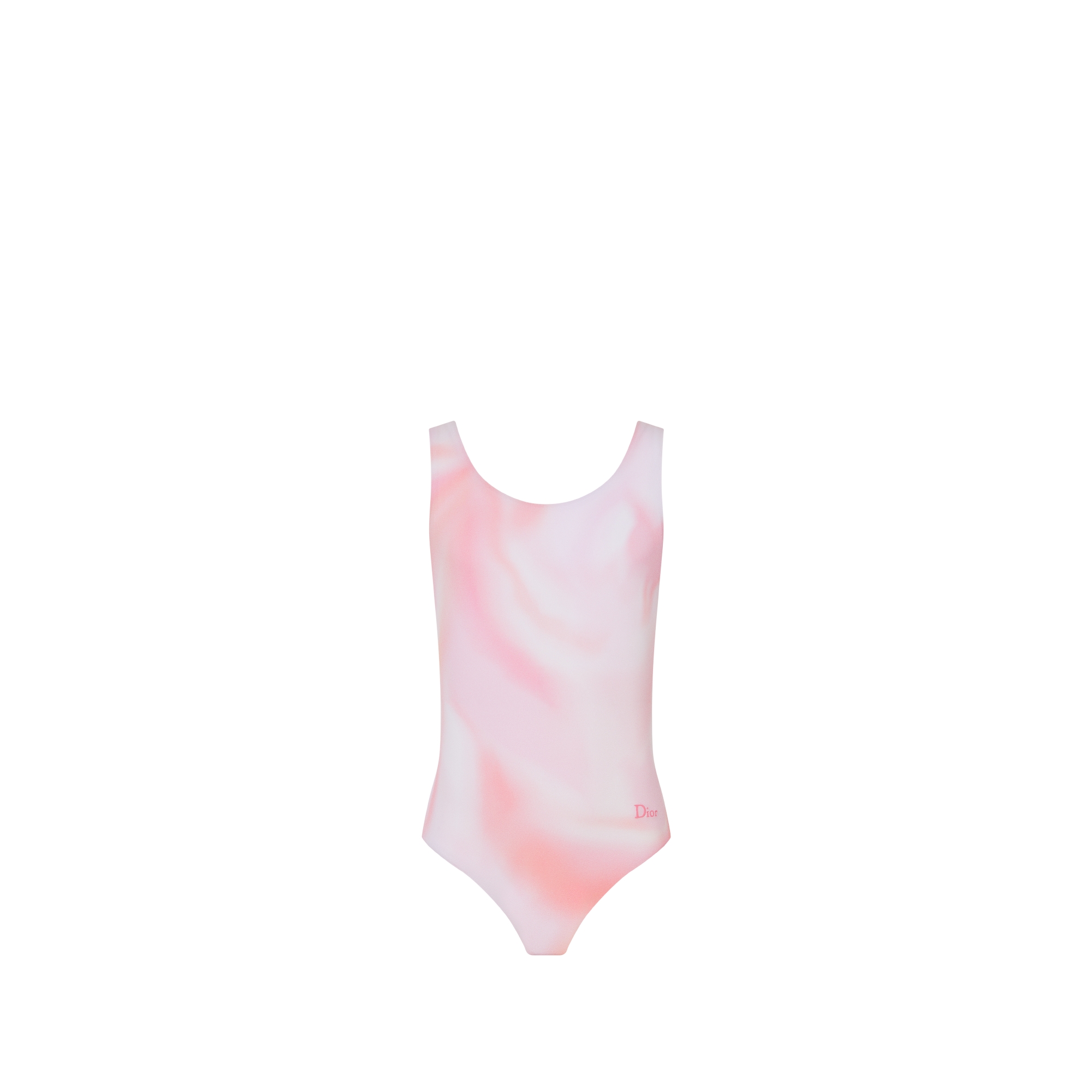 Kids' One-Piece Swimsuit Pink Multicolor Technical Fabric E01