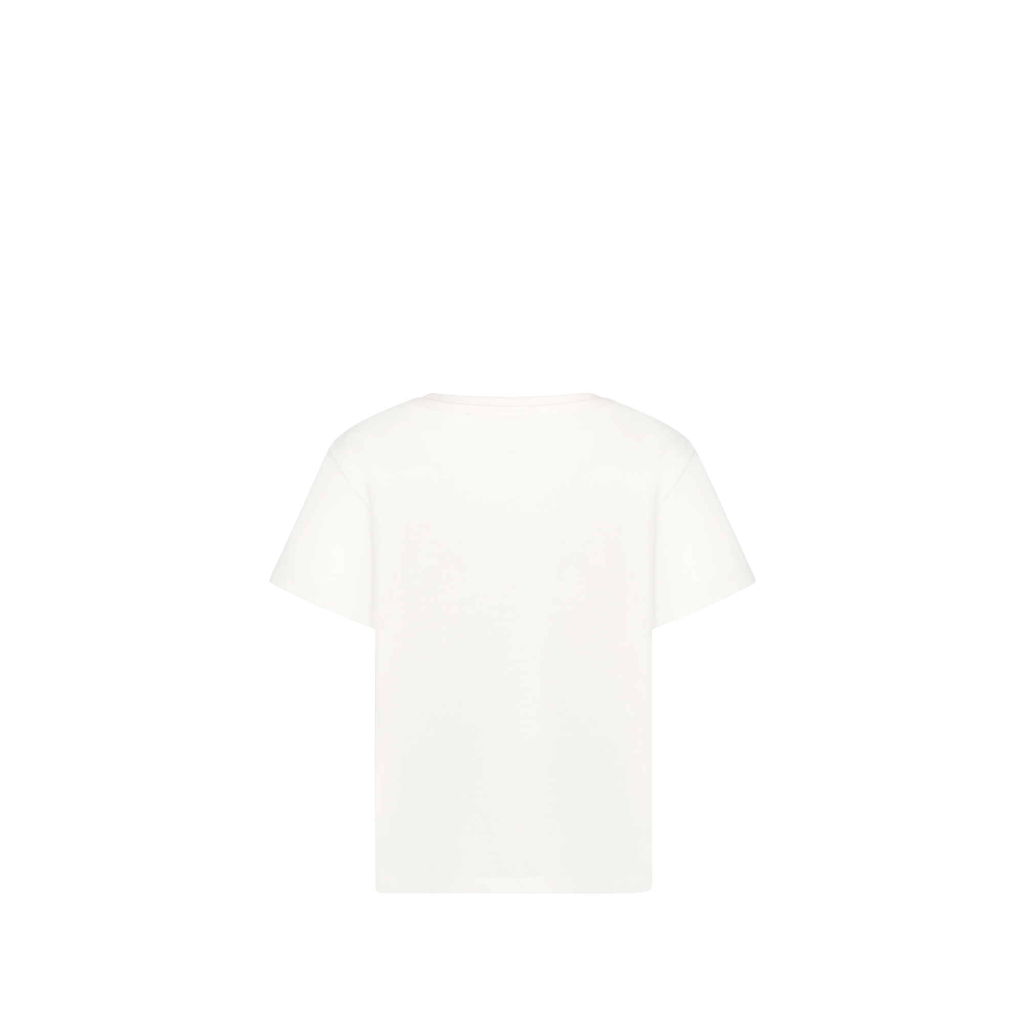 童裝 T 恤 象牙色純棉平紋布 E08