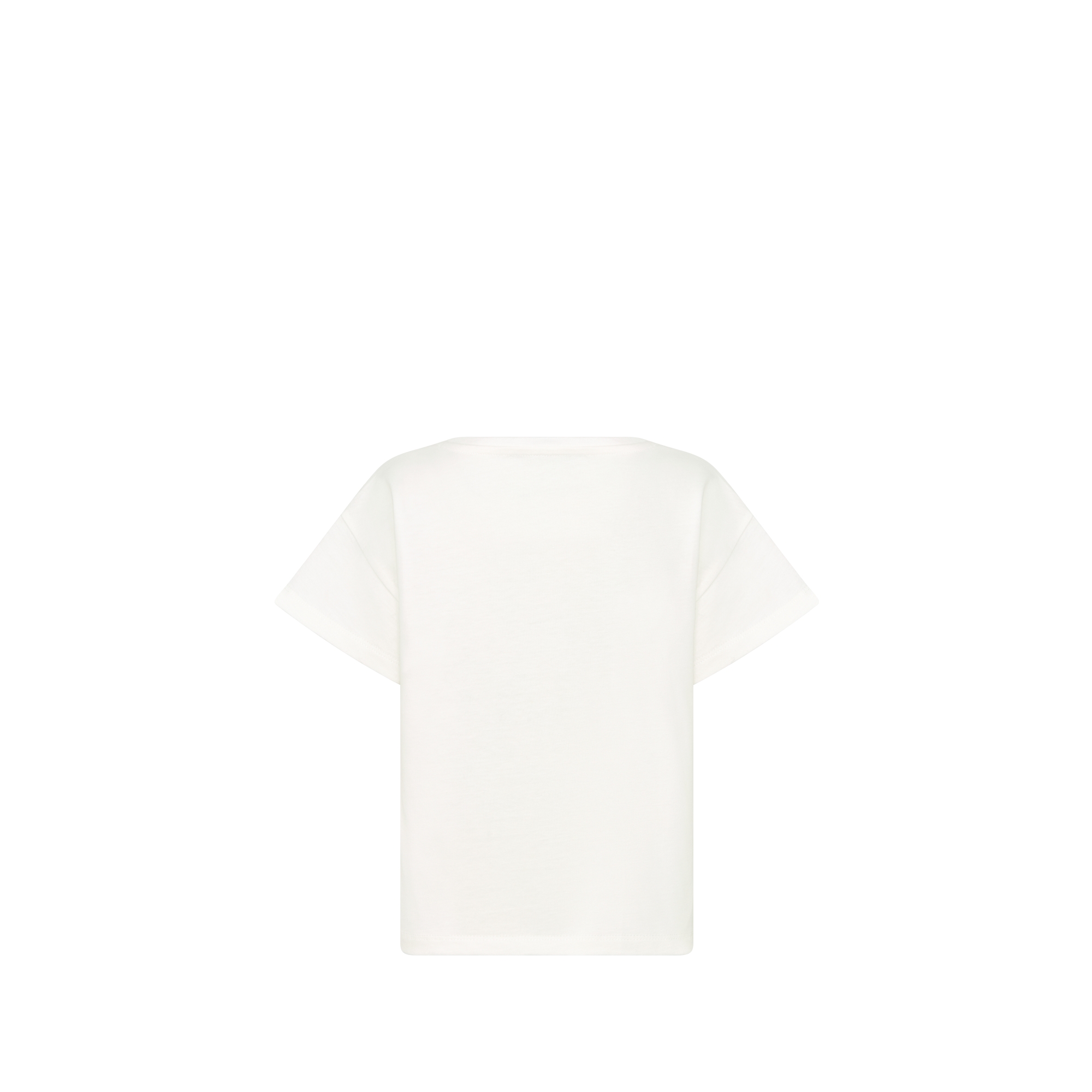 Kids' T-Shirt Ivory Cotton Jersey E08