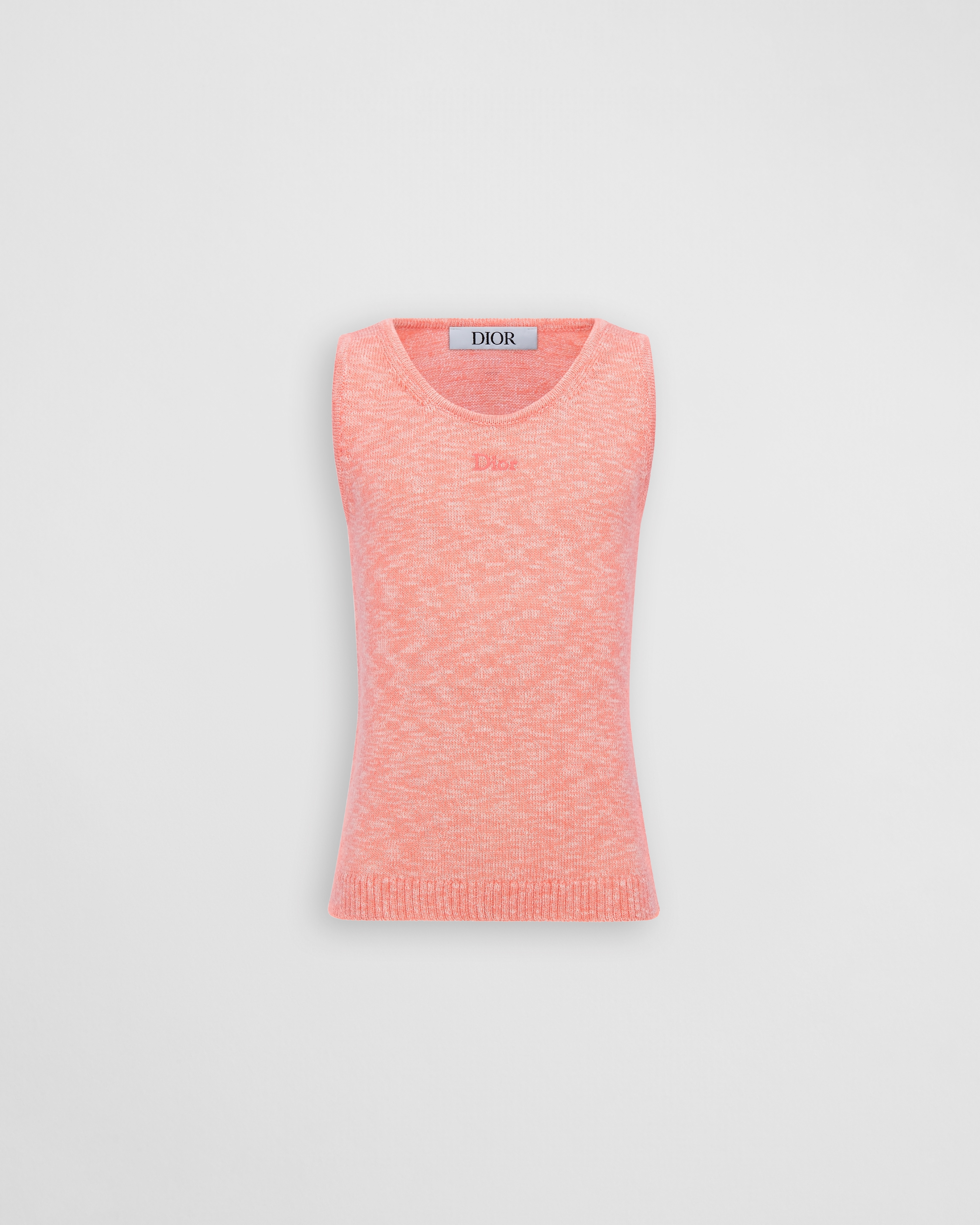 キッズ タンクトップ ウール & コットン 杢ニット E01