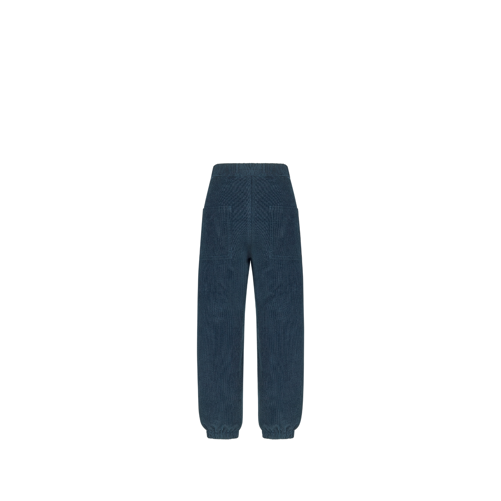 Joggingbroek voor kinderen Blauw katoenen corduroy E08