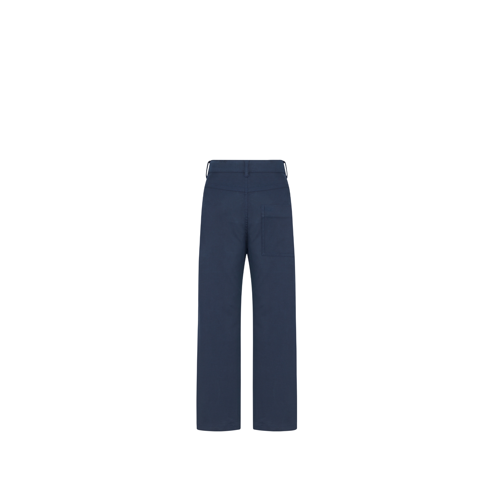 Kids' Pants Navy Blue Cotton Blend E08