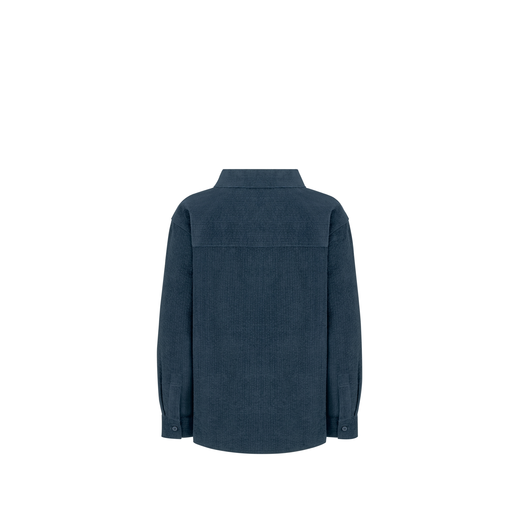 Overshirt voor kinderen Blauw katoenen corduroy E08