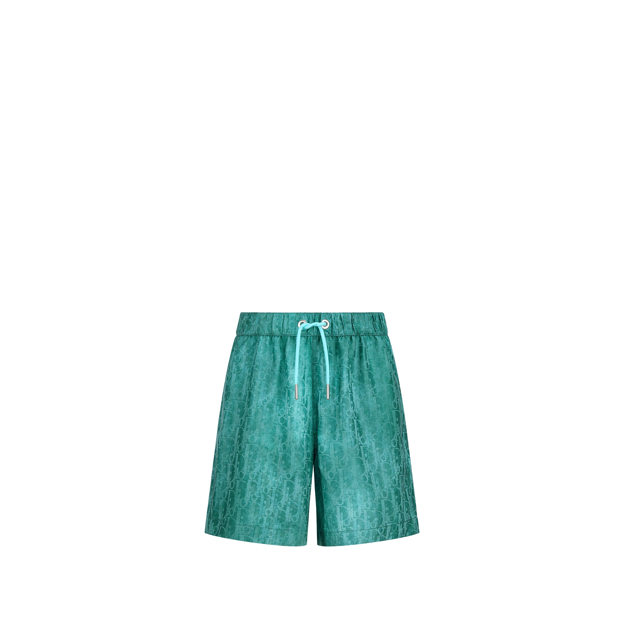 Kids' Swim Shorts Gradient Blue Dior Oblique Technical Fabric E01