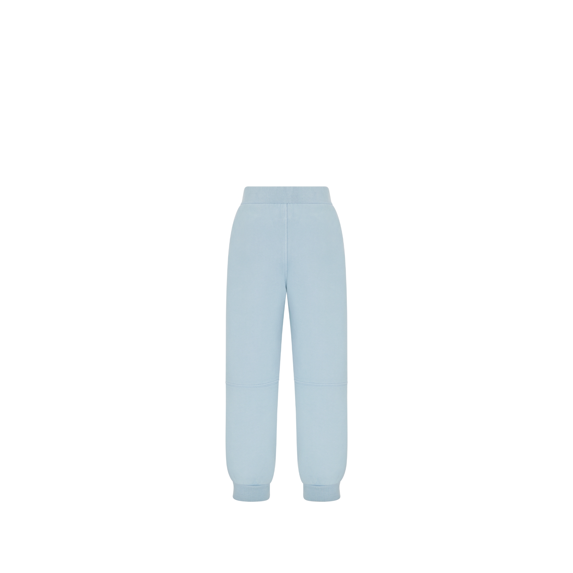 Pantaloni sportivi per bambini Cotone felpato spazzolato azzurro E08