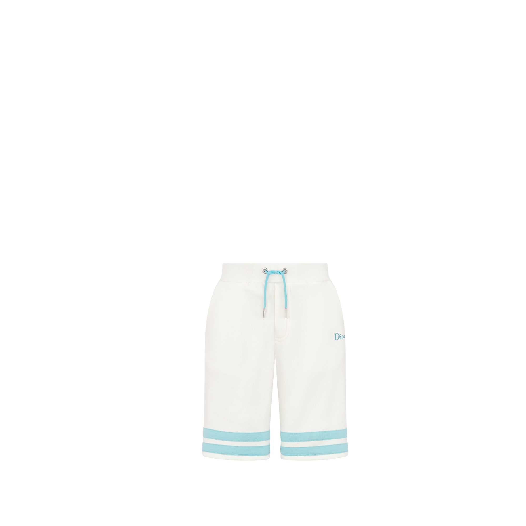 Kids' Bermuda Shorts Ivory Brushed Cotton Fleece E01