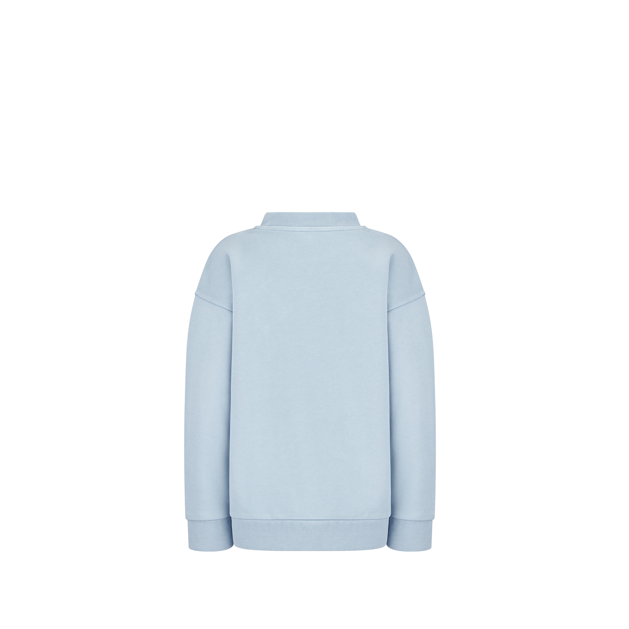 Sweatshirt enfant Molleton de coton gratté bleu clair E08
