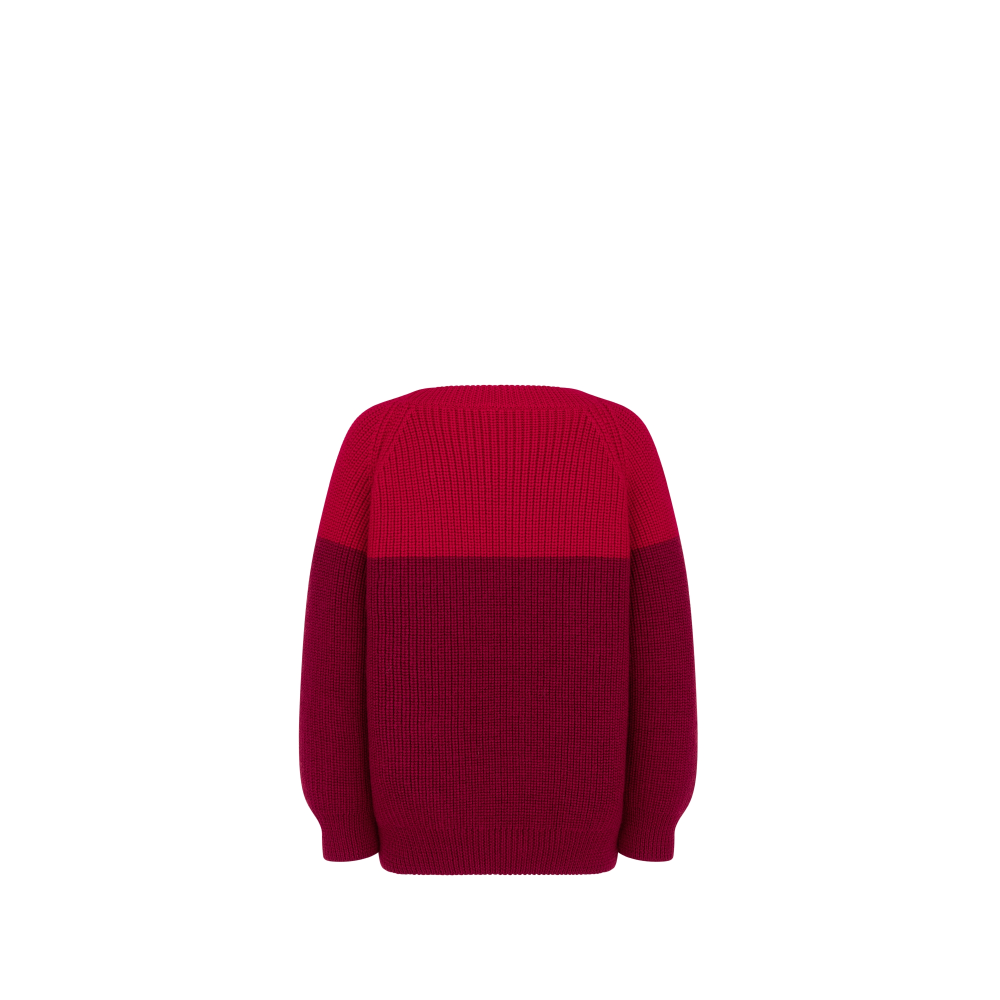 Maglione per bambini Maglia di lana rossa e rosso intenso E08