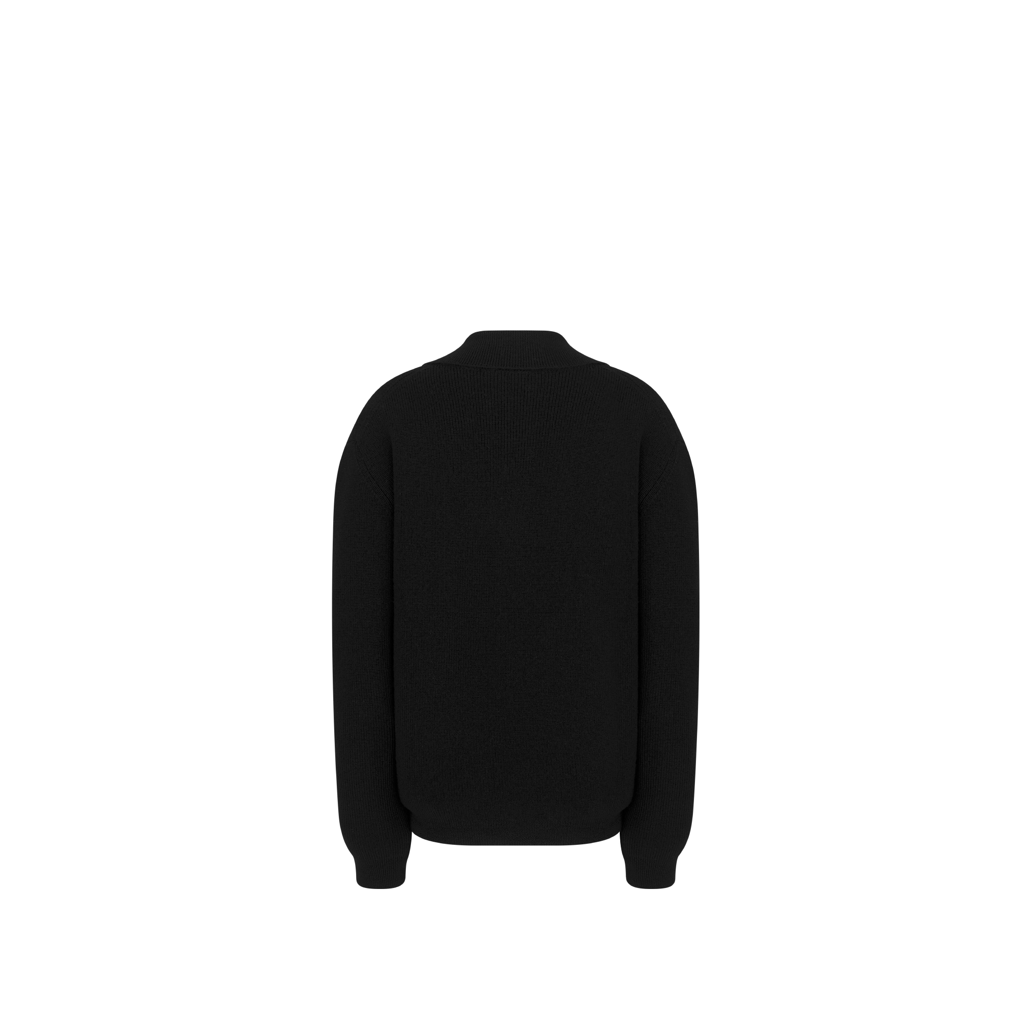 Pull enfant Maille de laine noire E08