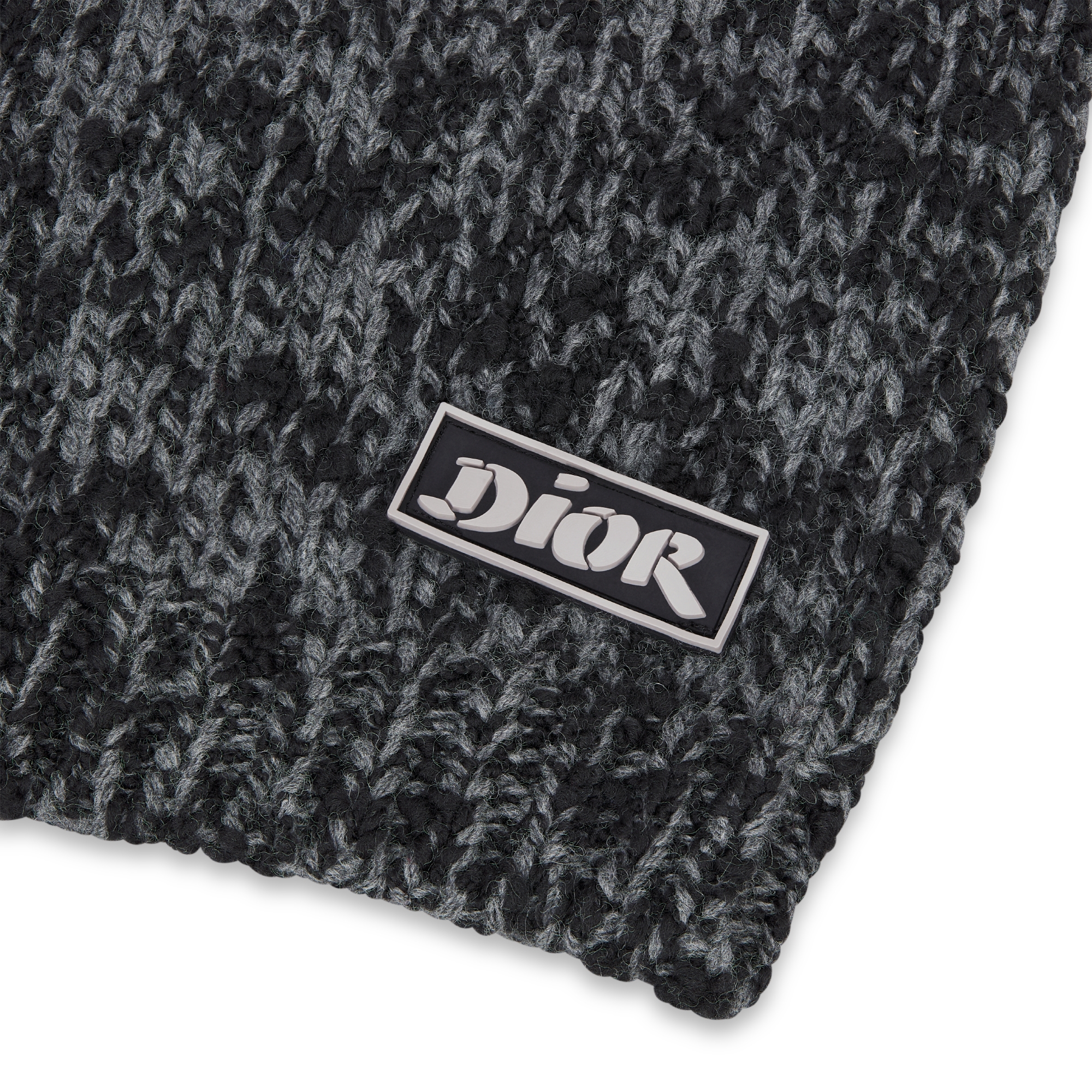 DIOR | キッズ ネックウォーマー ウール 杢ニット