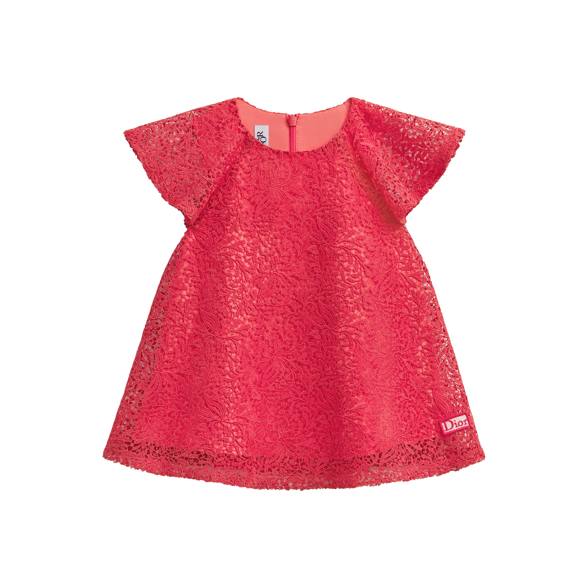  Fuchsia Pink Lily of the Valley Cotton Guipure