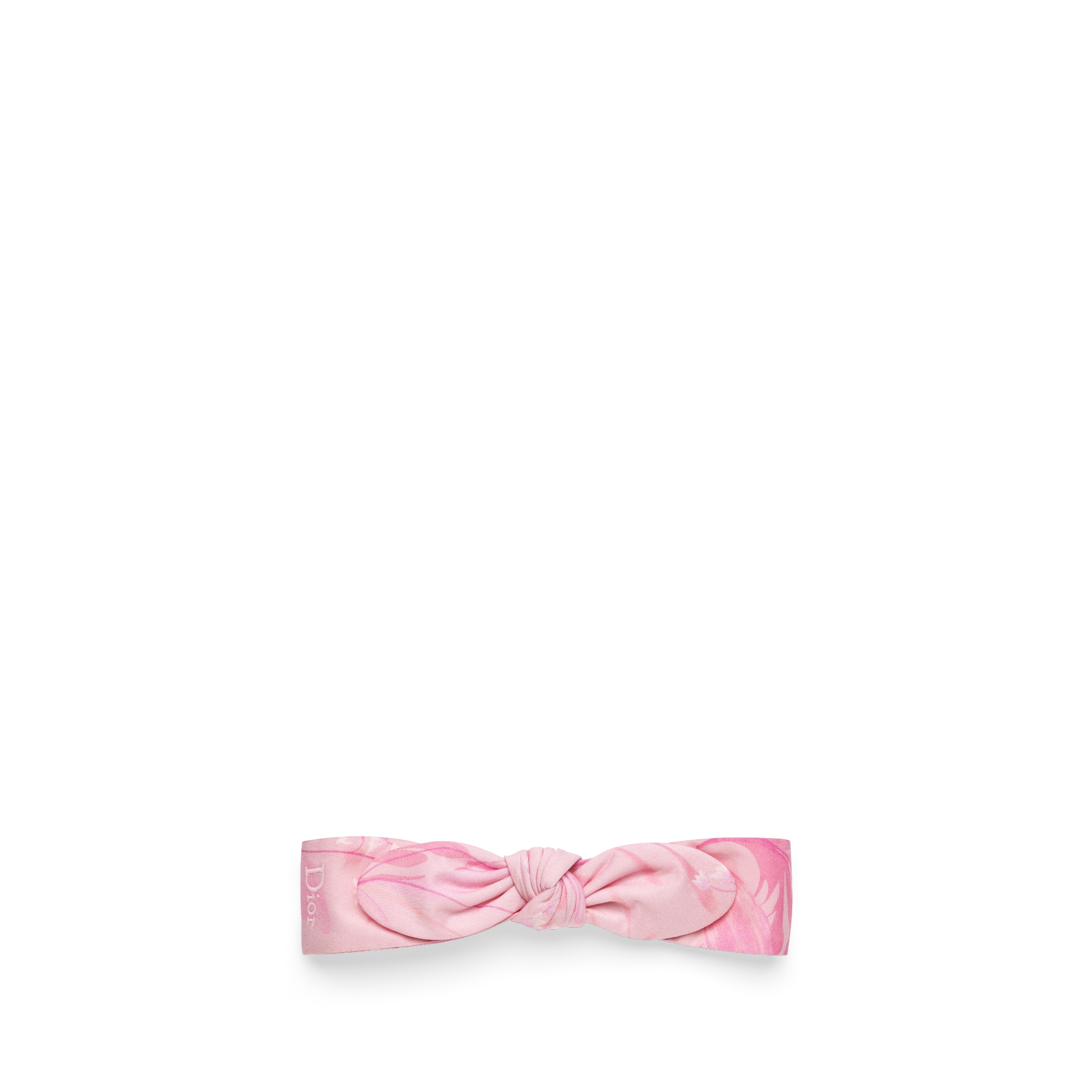 Baby Headband Pink Lily of the Valley Cotton Poplin E01