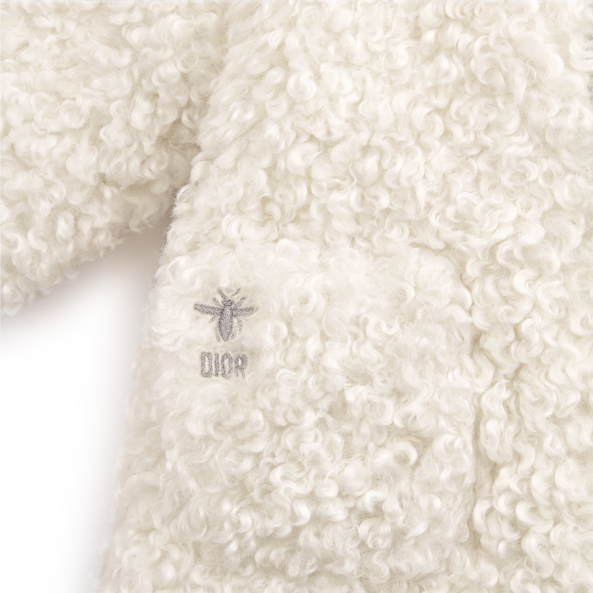 Baby Coat Ivory Bouclé E09