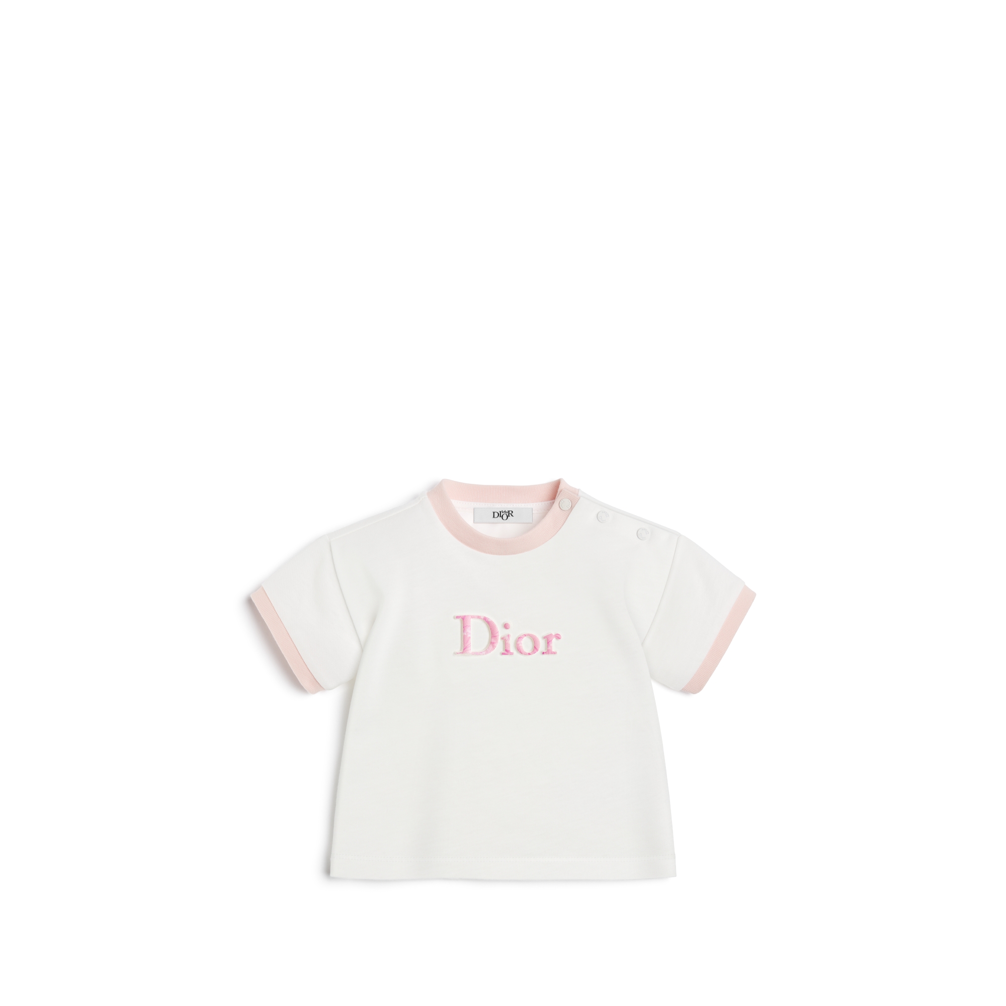Baby T-Shirt Ivory Cotton Jersey E01