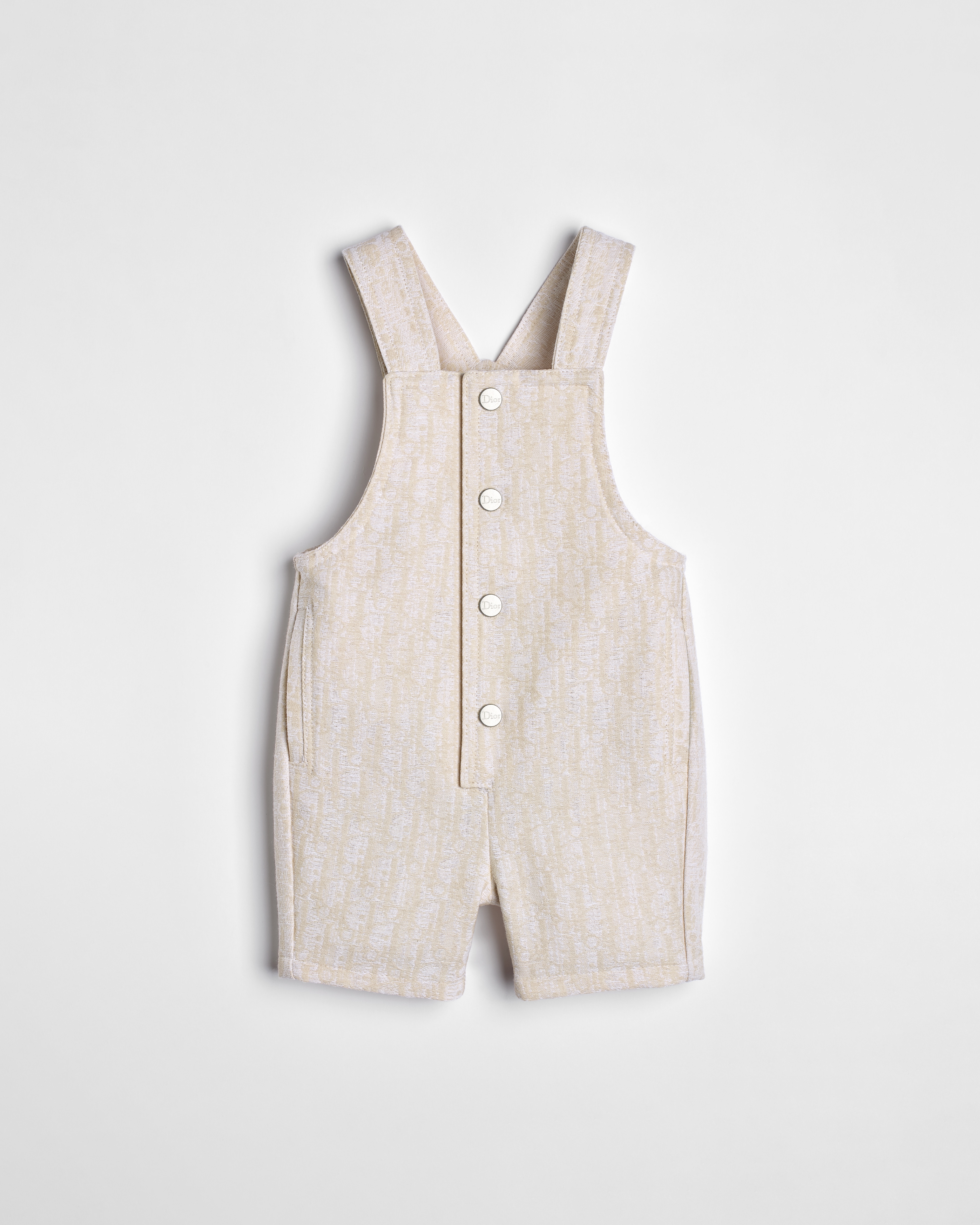 ベビー オーバーオール ディオール オブリーク ジャカード コットンギャバジン E01