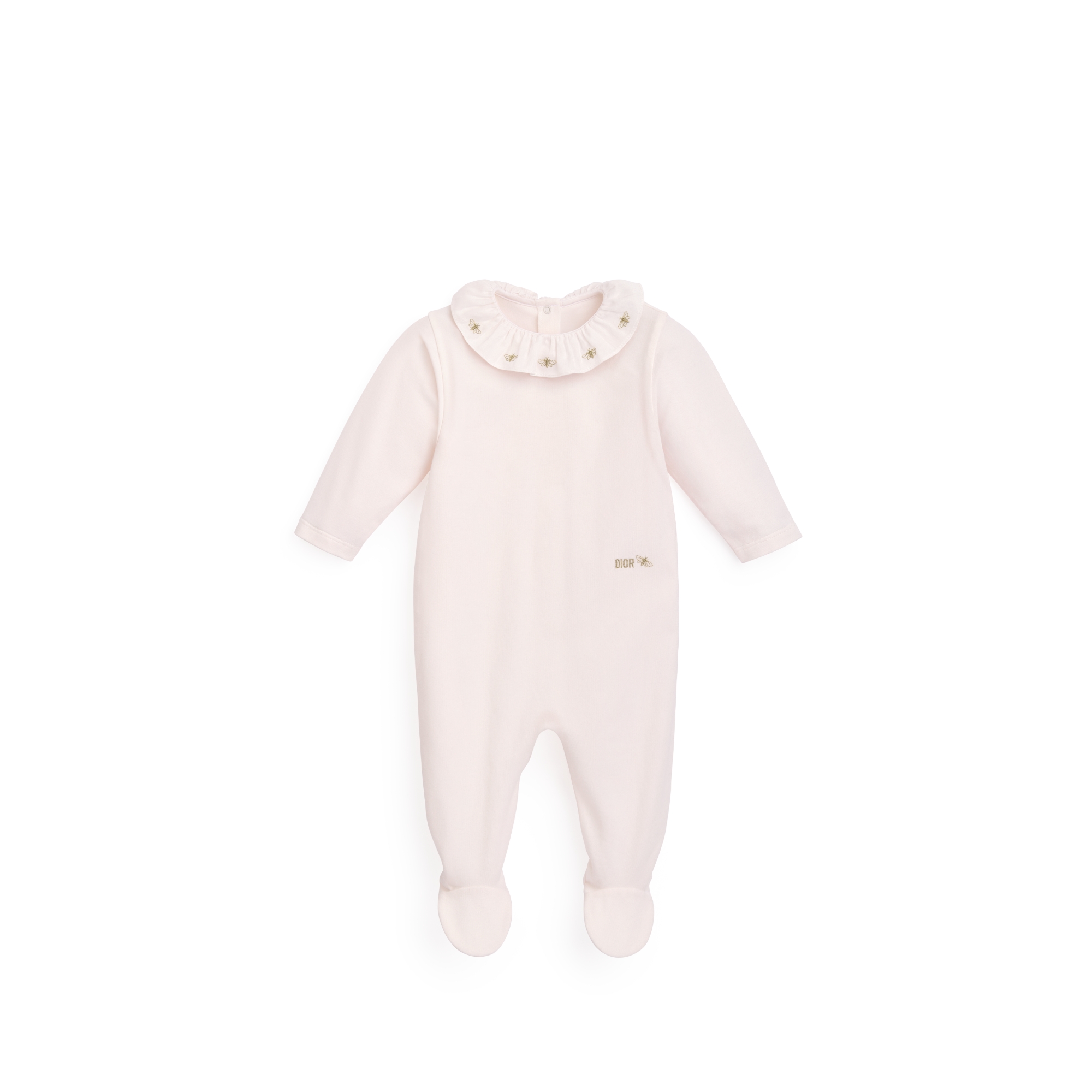 Geschenkset für Neugeborene Jersey aus Baumwollpopelin in Pastellrosa E02