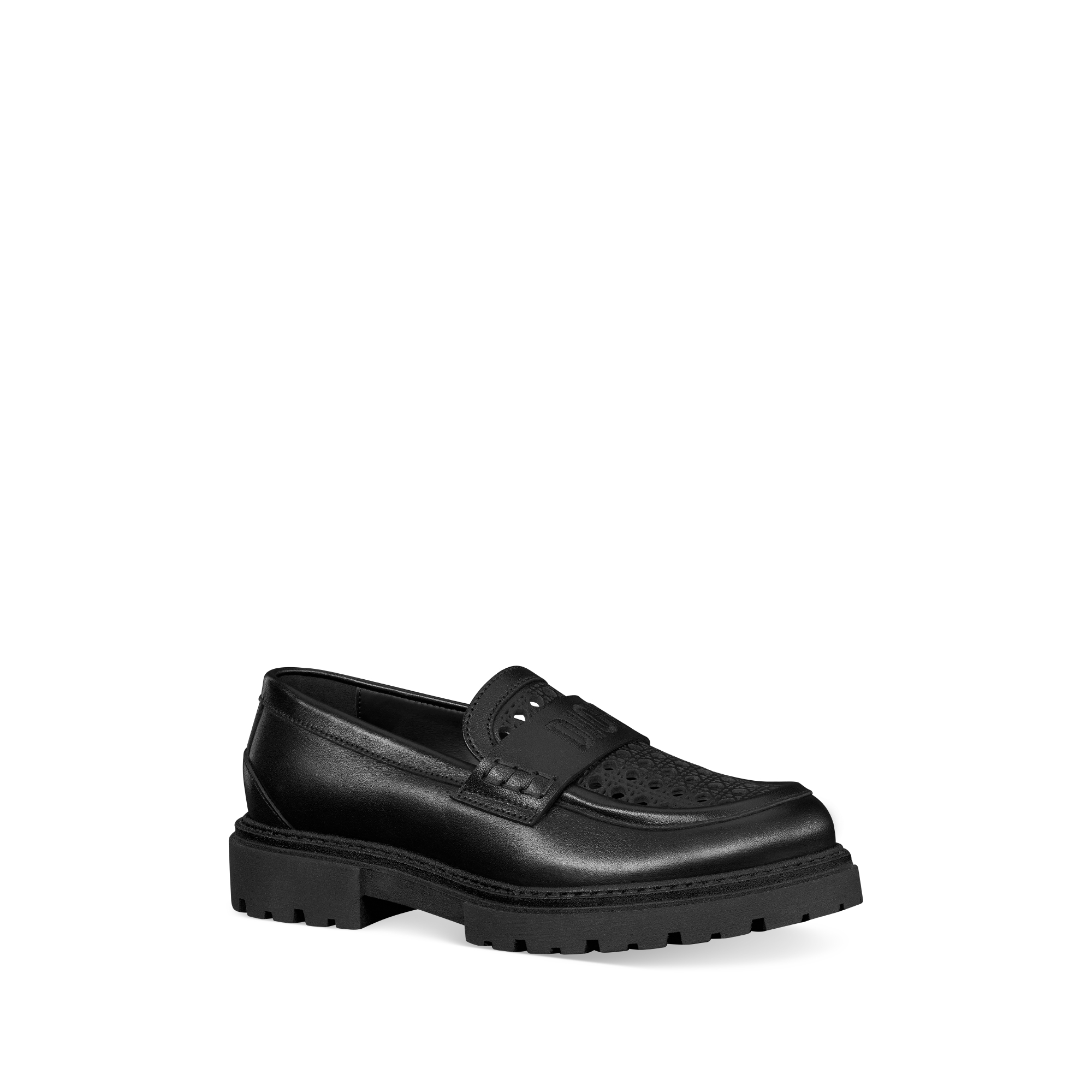 Mocasín Dior Kids Piel de becerro negra E03