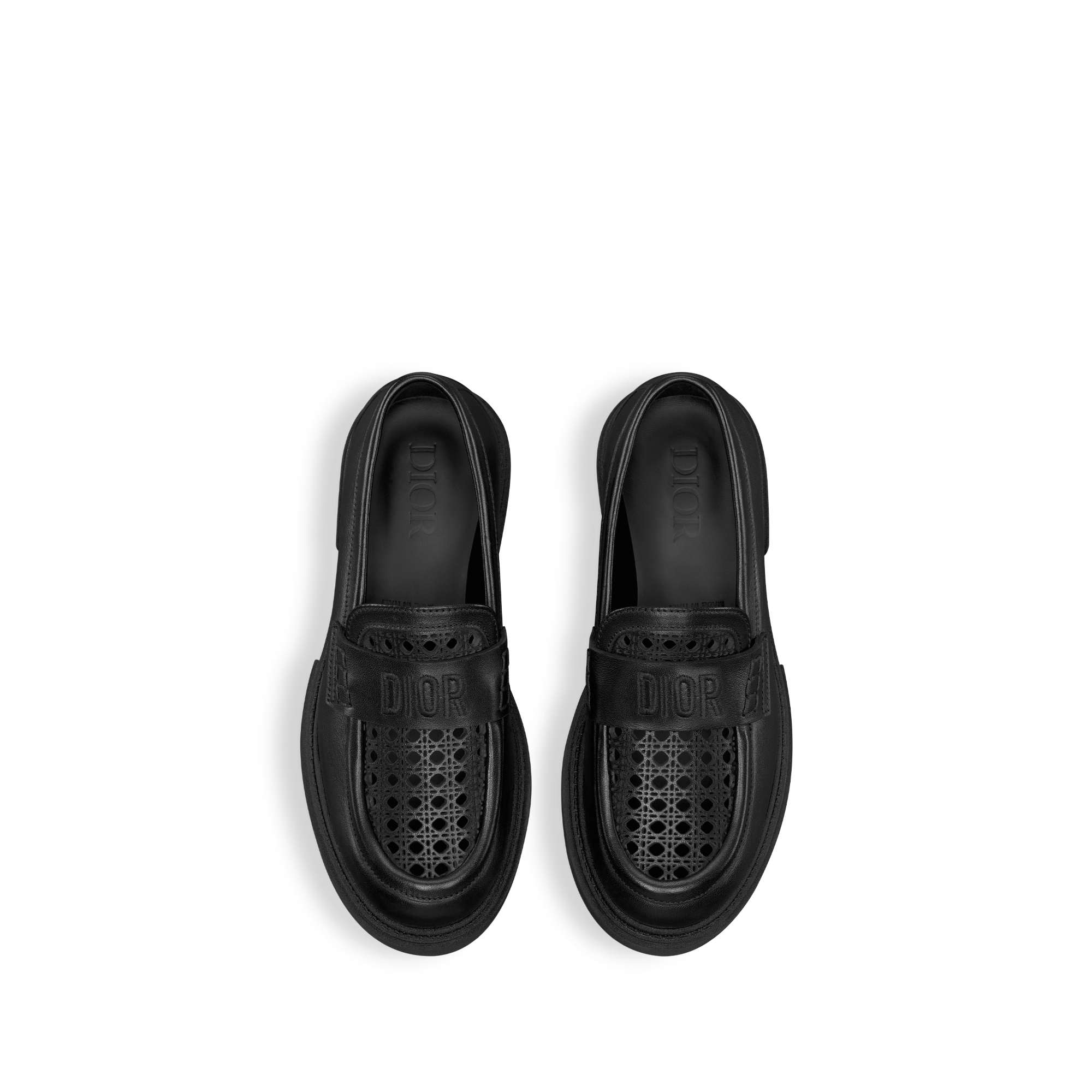 Mocasín Dior Kids Piel de becerro negra E06