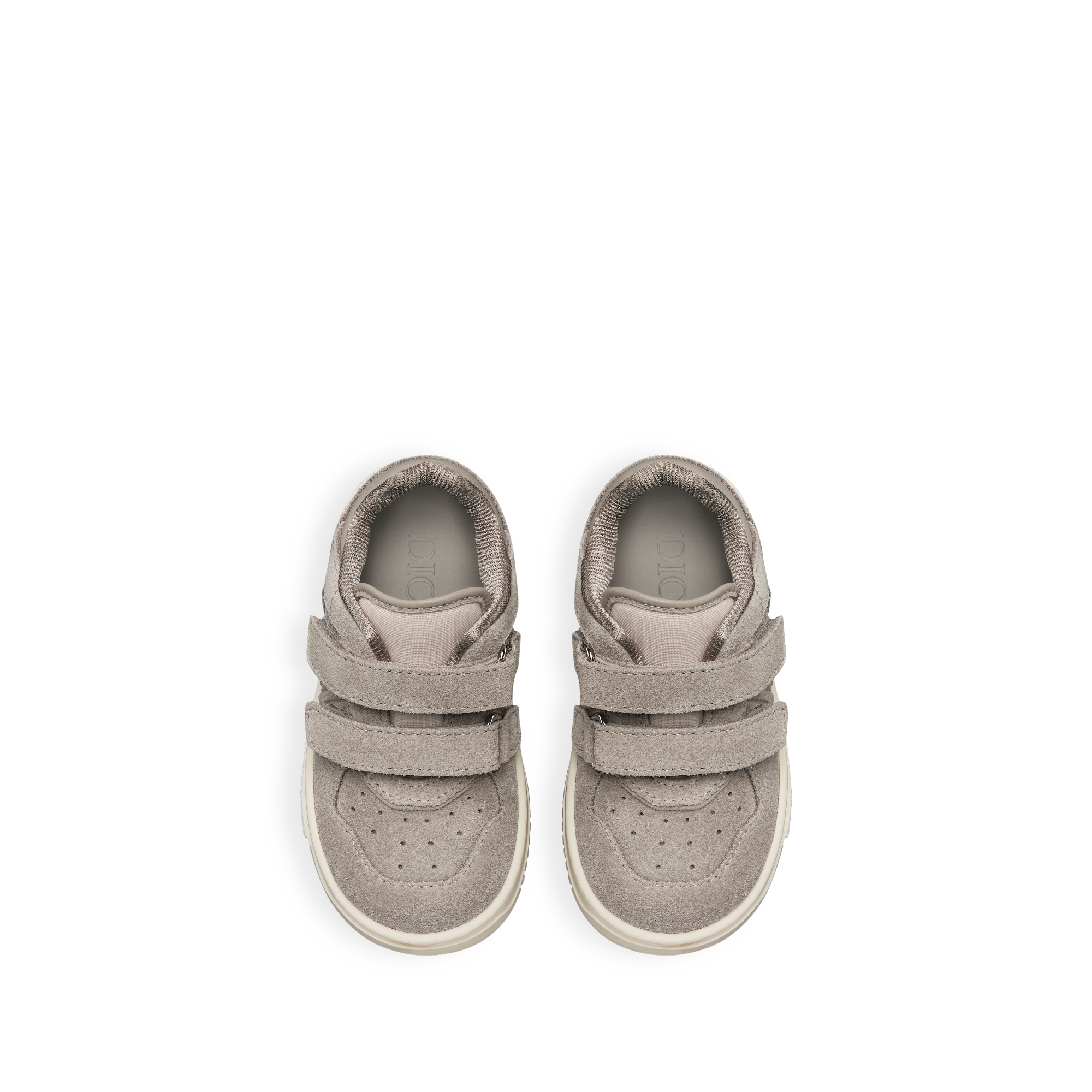 Baby B27 Uptown Low-Top Sneaker Gray Suede and Dior Gravity Suede E06