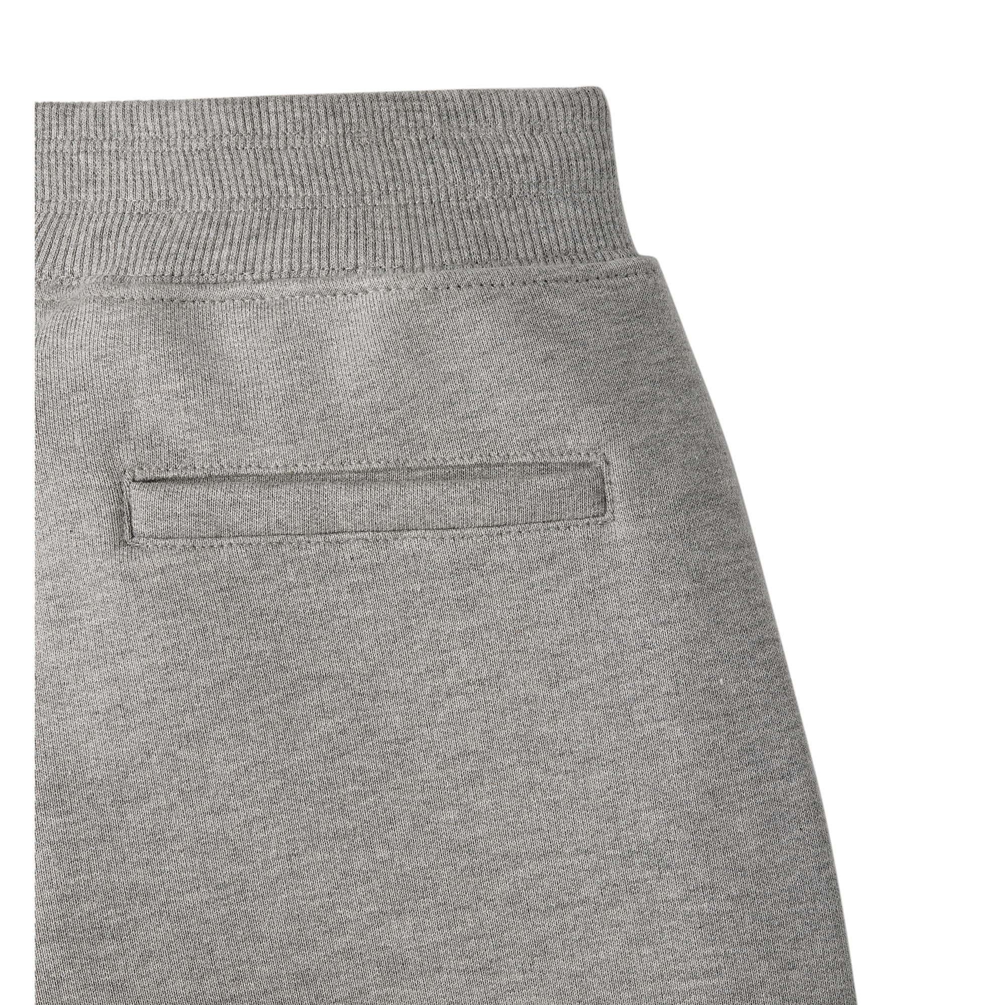 Kids' Track Pants Gray Cotton Fleece E10
