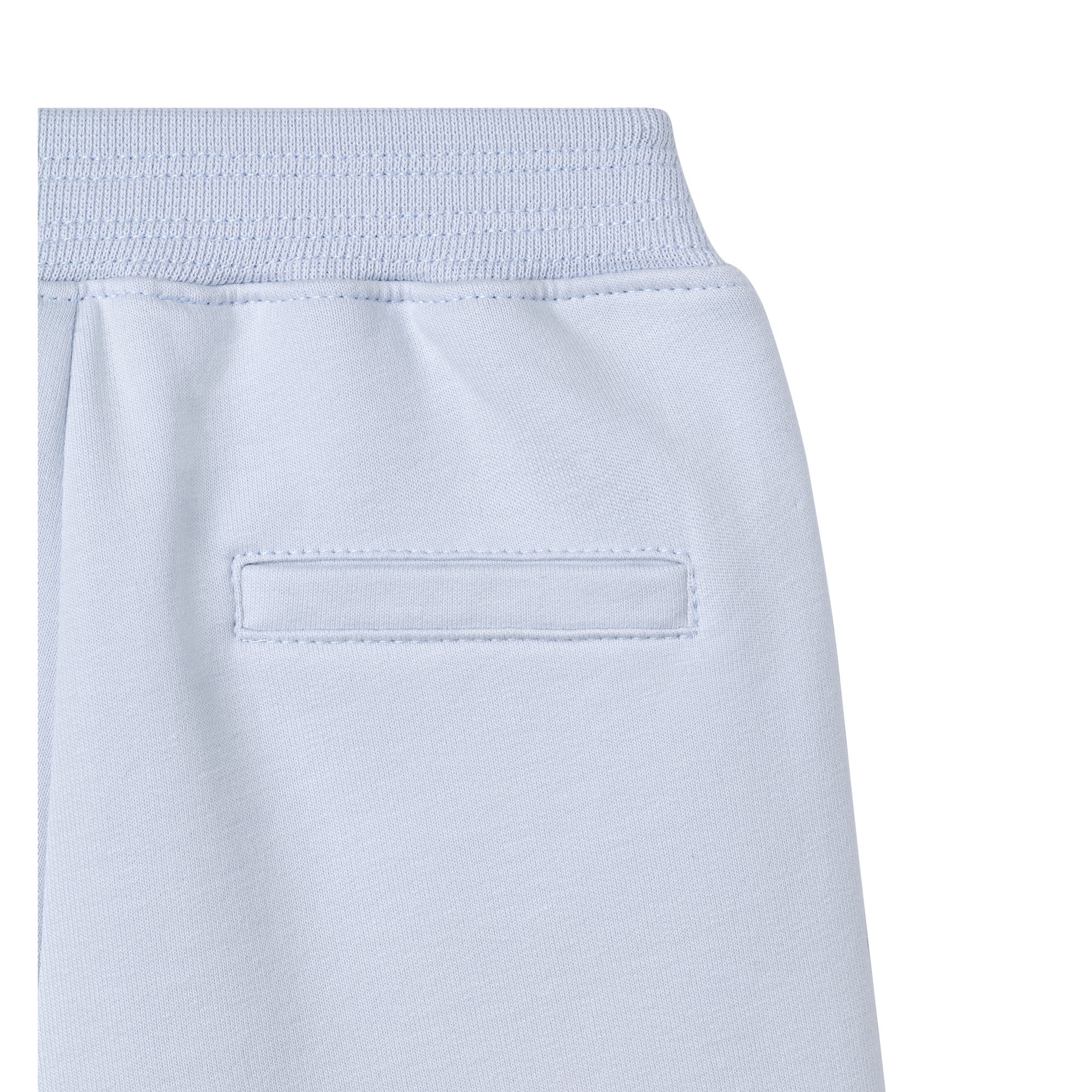 Baby Track Pants Light Blue Cotton Fleece E10