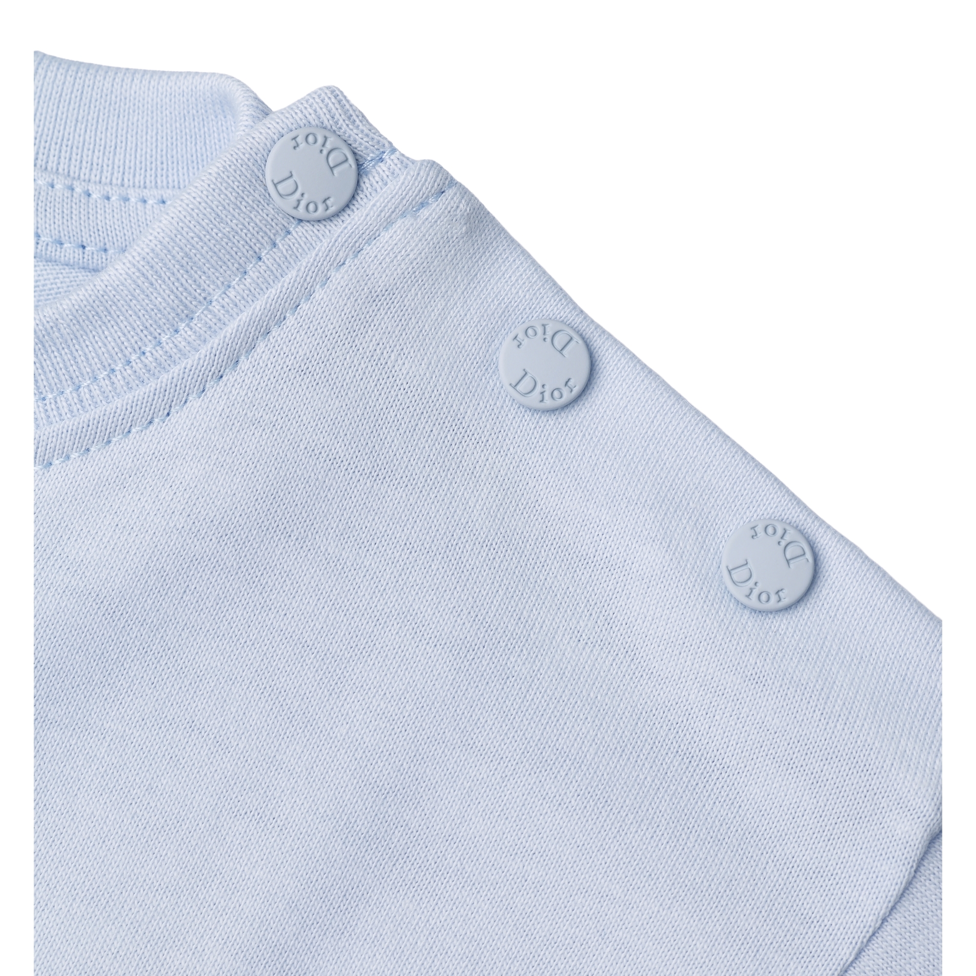Baby T-Shirt Light Blue Cotton Jersey E10